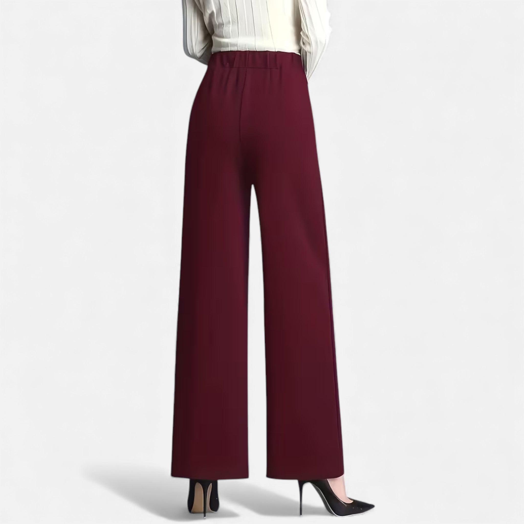 Cariova Mode | Women’s Heritage High-Waist Wide-Leg Trousers
