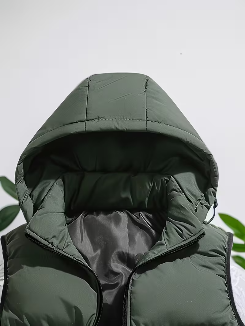 Cariova Mode | Women's Hooded Sleeveless Gilet