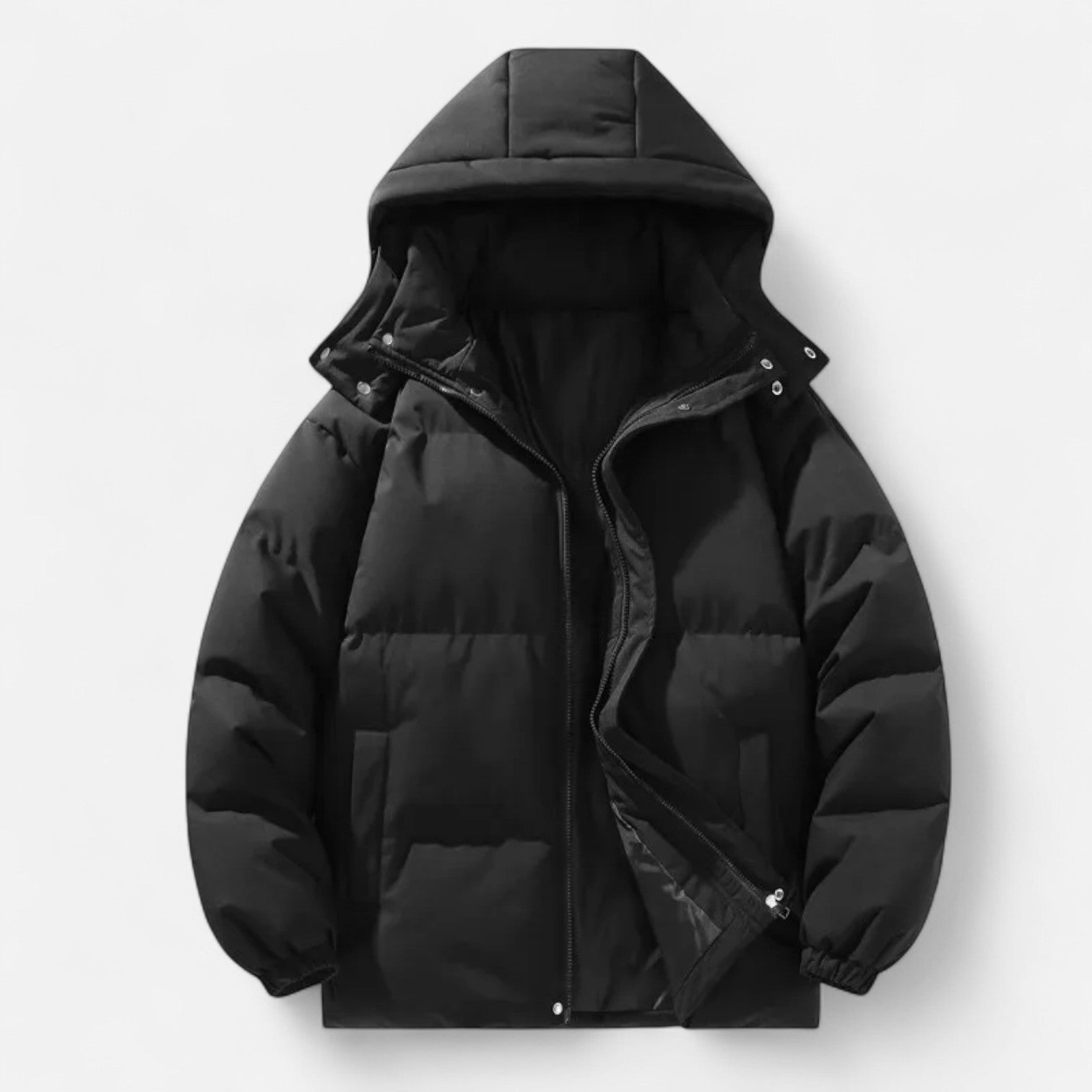 Cariova Mode | Men’s Puffer Jacket Detachable Hood Classic