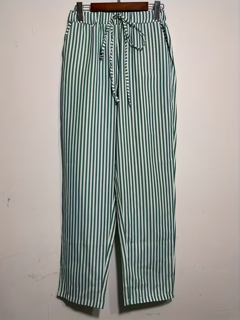 Cariova Mode I Women's Striped Casual Pants