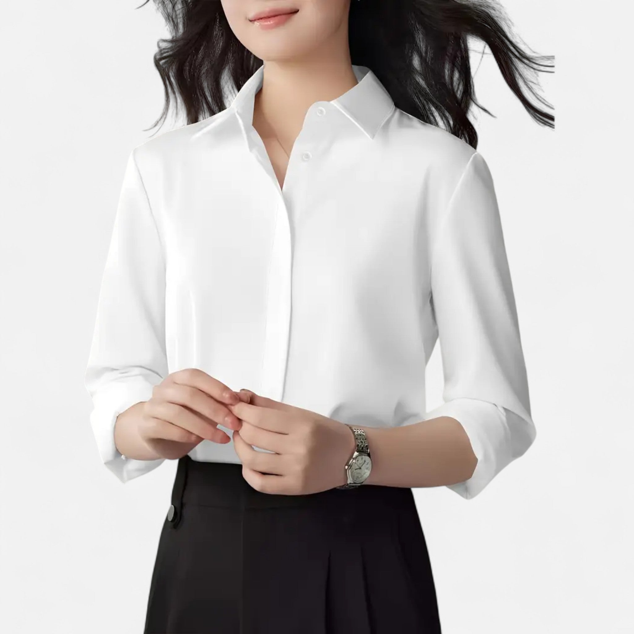Cariova Mode | Women’s Long-Sleeve Blouse – Timeless Elegance