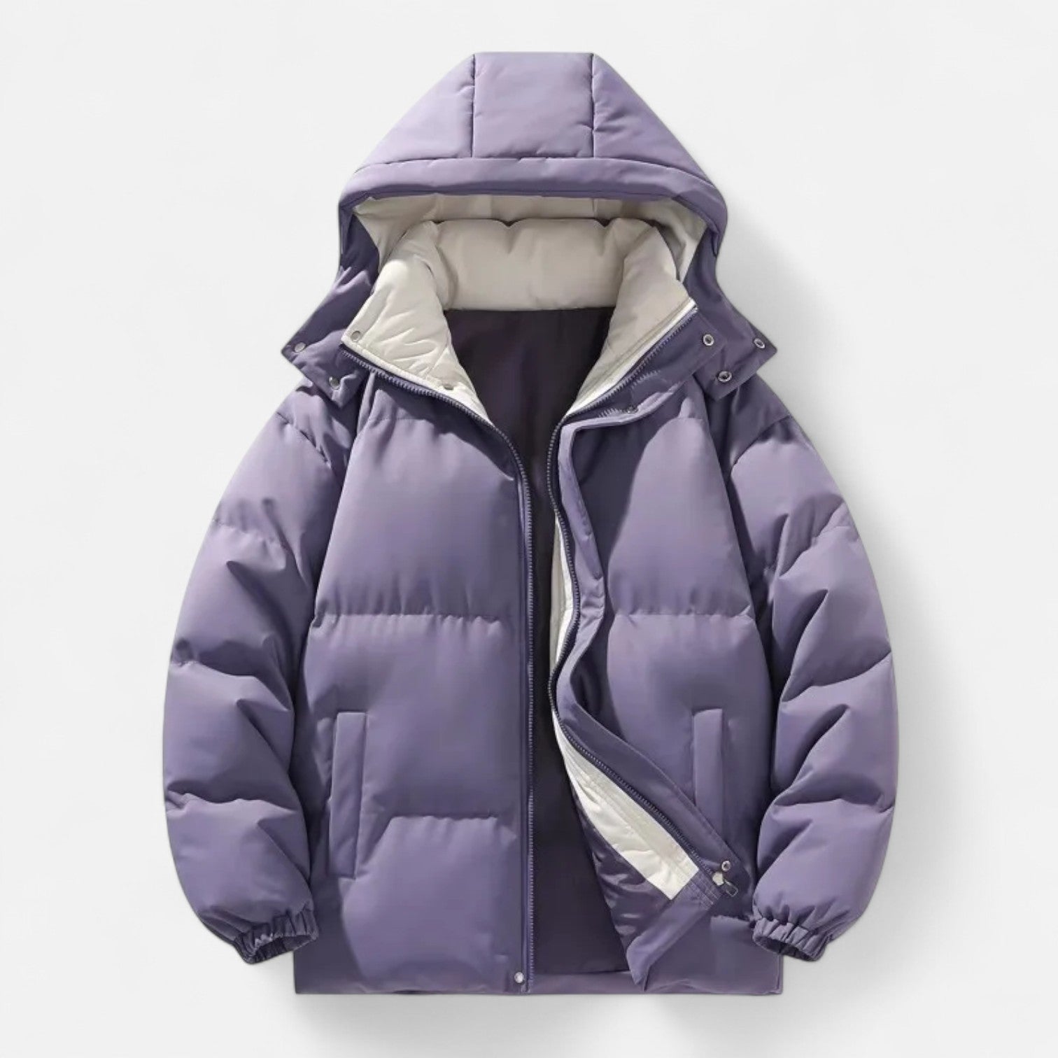 Cariova Mode | Men’s Puffer Jacket Detachable Hood Classic