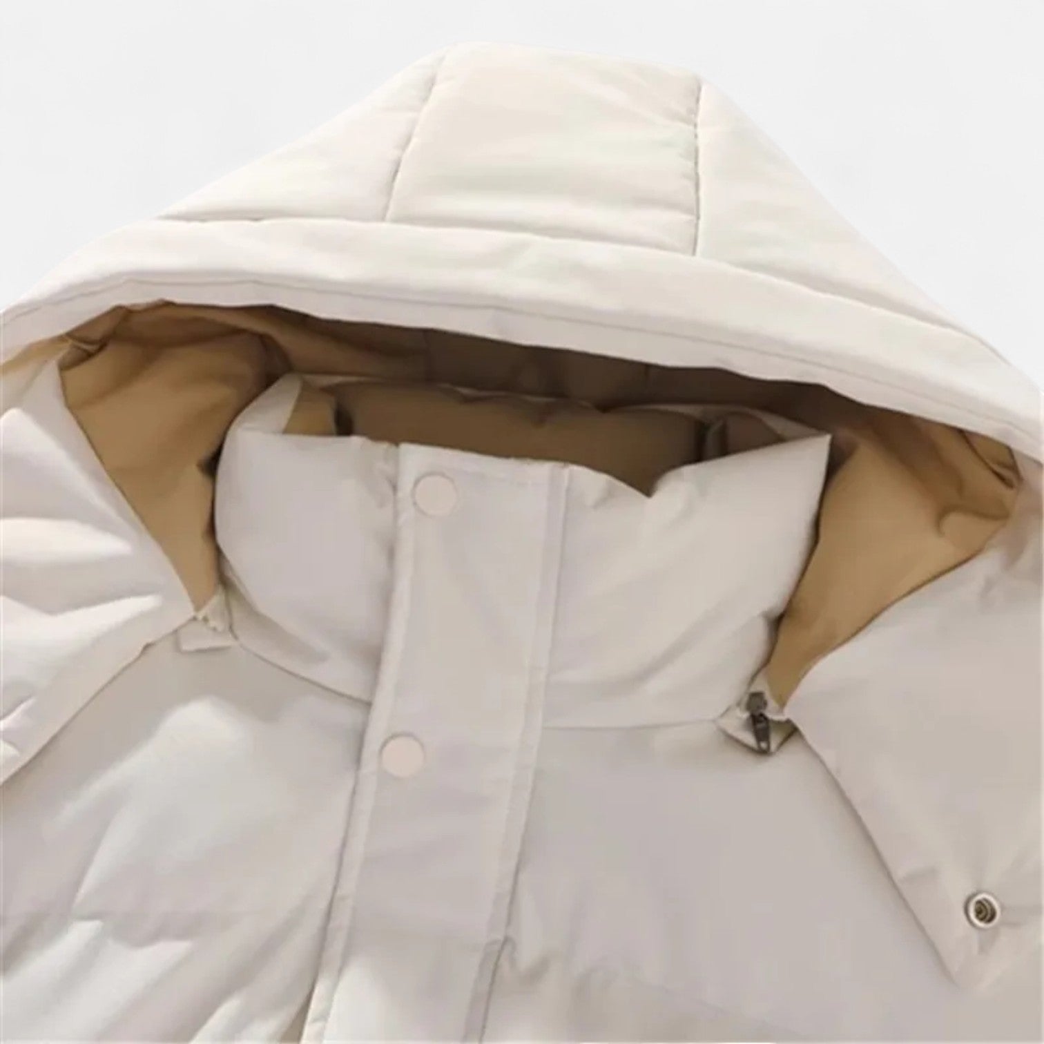 Cariova Mode | Men’s Puffer Jacket Detachable Hood Classic