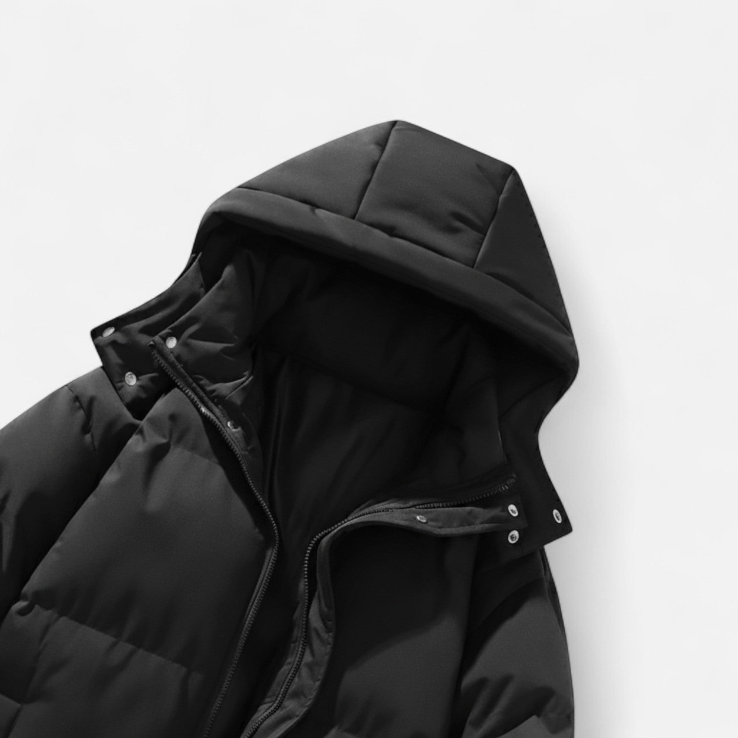 Cariova Mode | Men’s Puffer Jacket Detachable Hood Classic