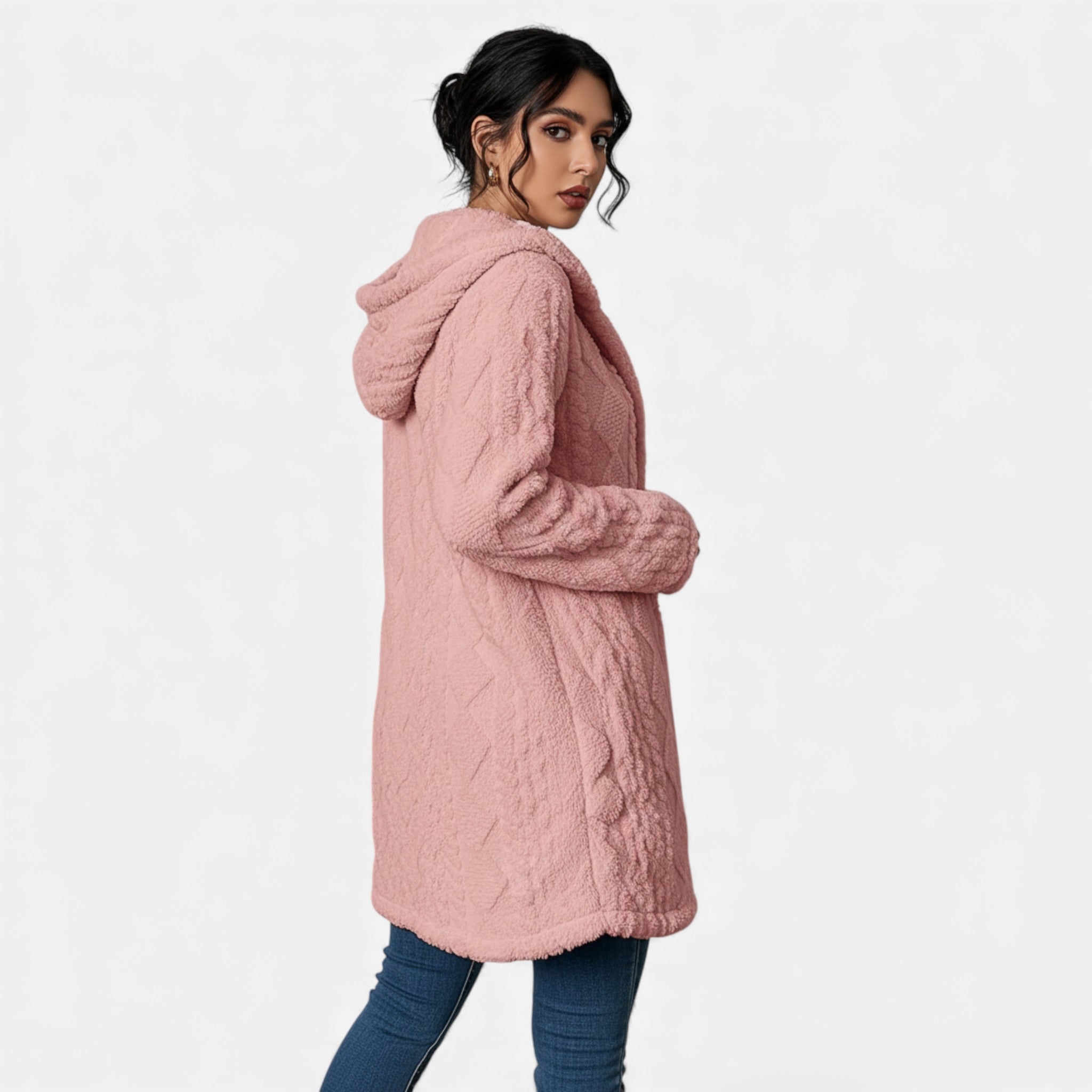 Cariova Mode | Women’s Heritage Jacquard Hooded Coat