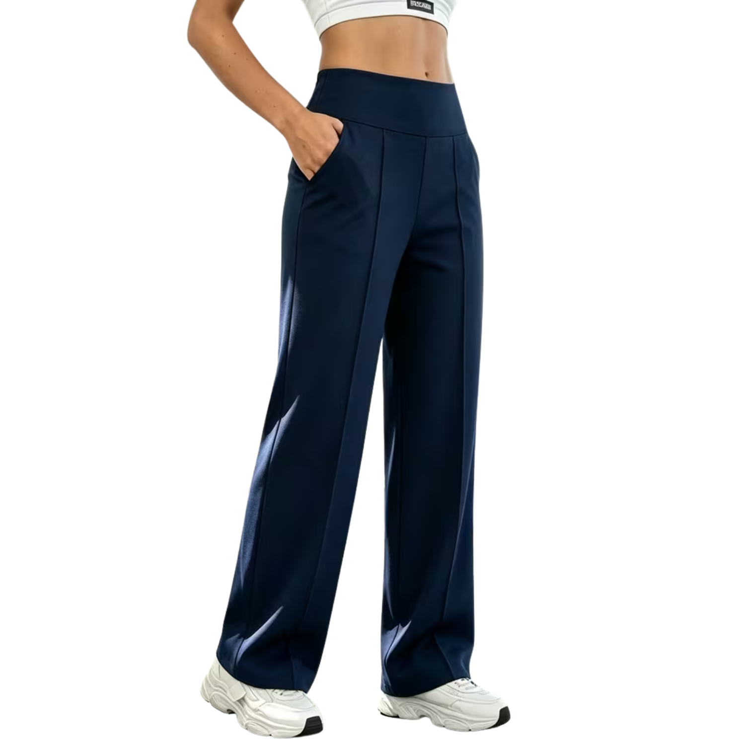 Cariova Mode I Women's High Waist Wide Leg Pants