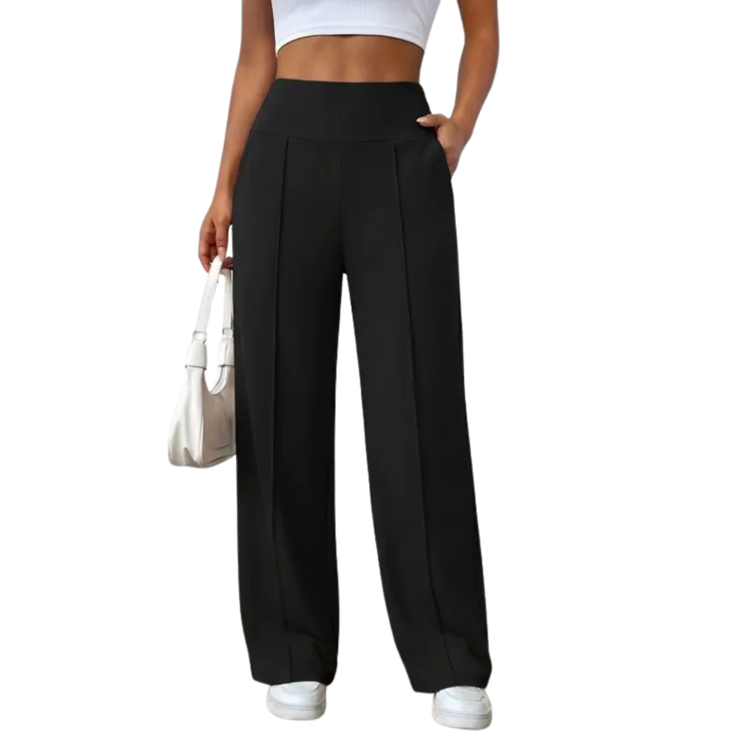 Cariova Mode I Women's High Waist Wide Leg Pants
