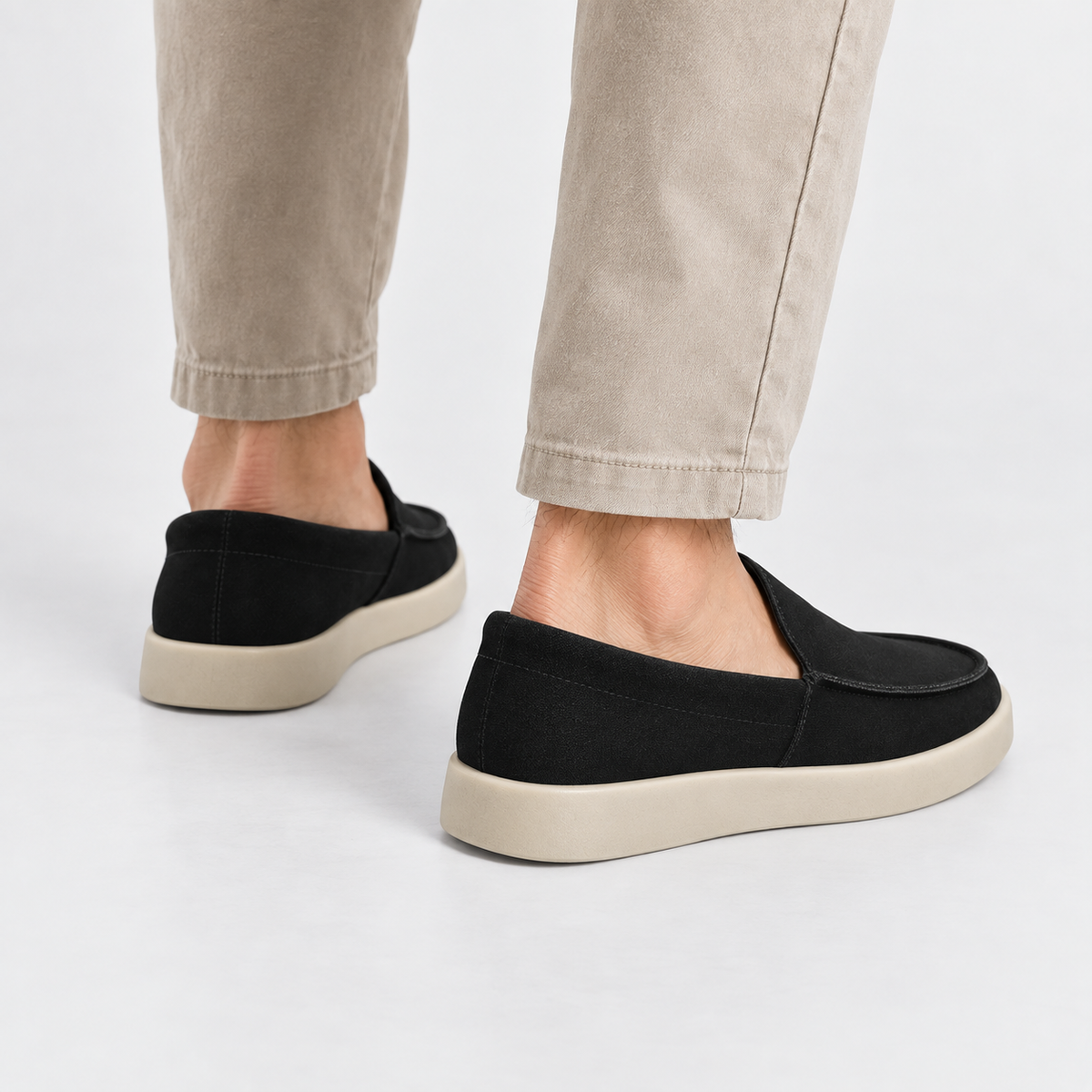 Cariova Mode I Men's Gommino Driving Shoes - Round Toe Rubber Sole
