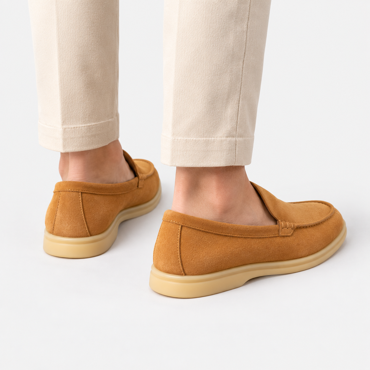 Cariova Mode I Men's Suede Casual Shoes - Cowhide Insole Rubber Sole