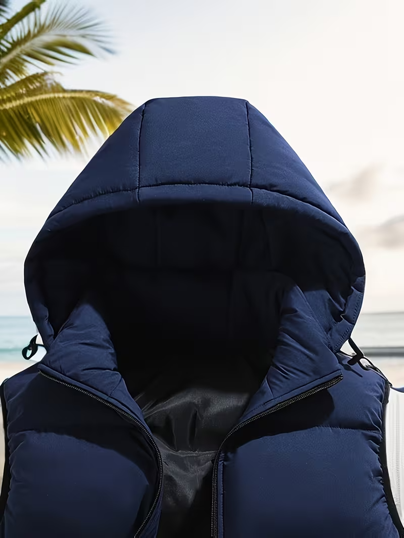 Cariova Mode | Women's Hooded Sleeveless Gilet