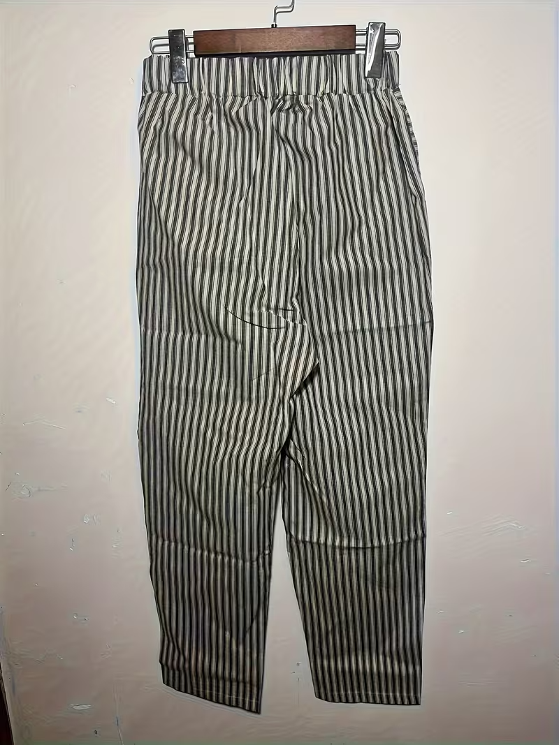 Cariova Mode I Women's Striped Casual Pants