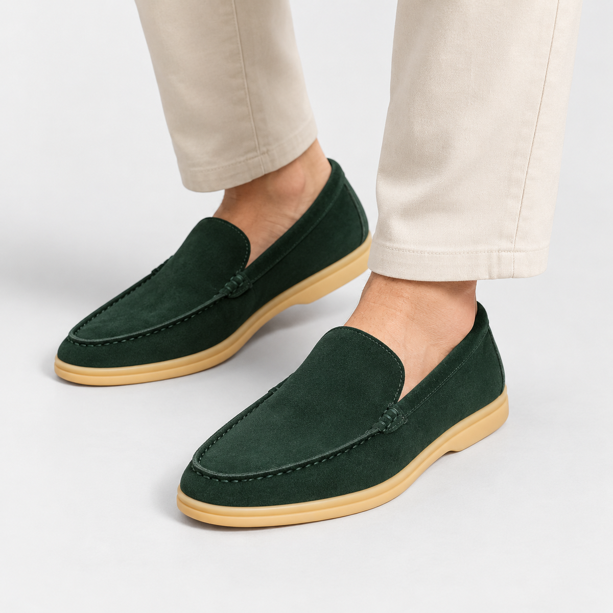 Cariova Mode I Men's Suede Casual Shoes - Cowhide Insole Rubber Sole
