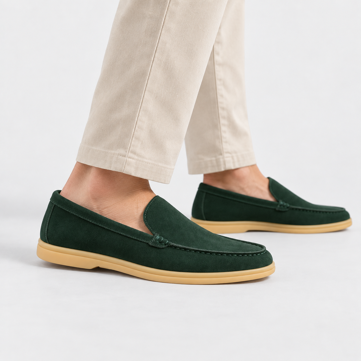 Cariova Mode I Men's Suede Casual Shoes - Cowhide Insole Rubber Sole