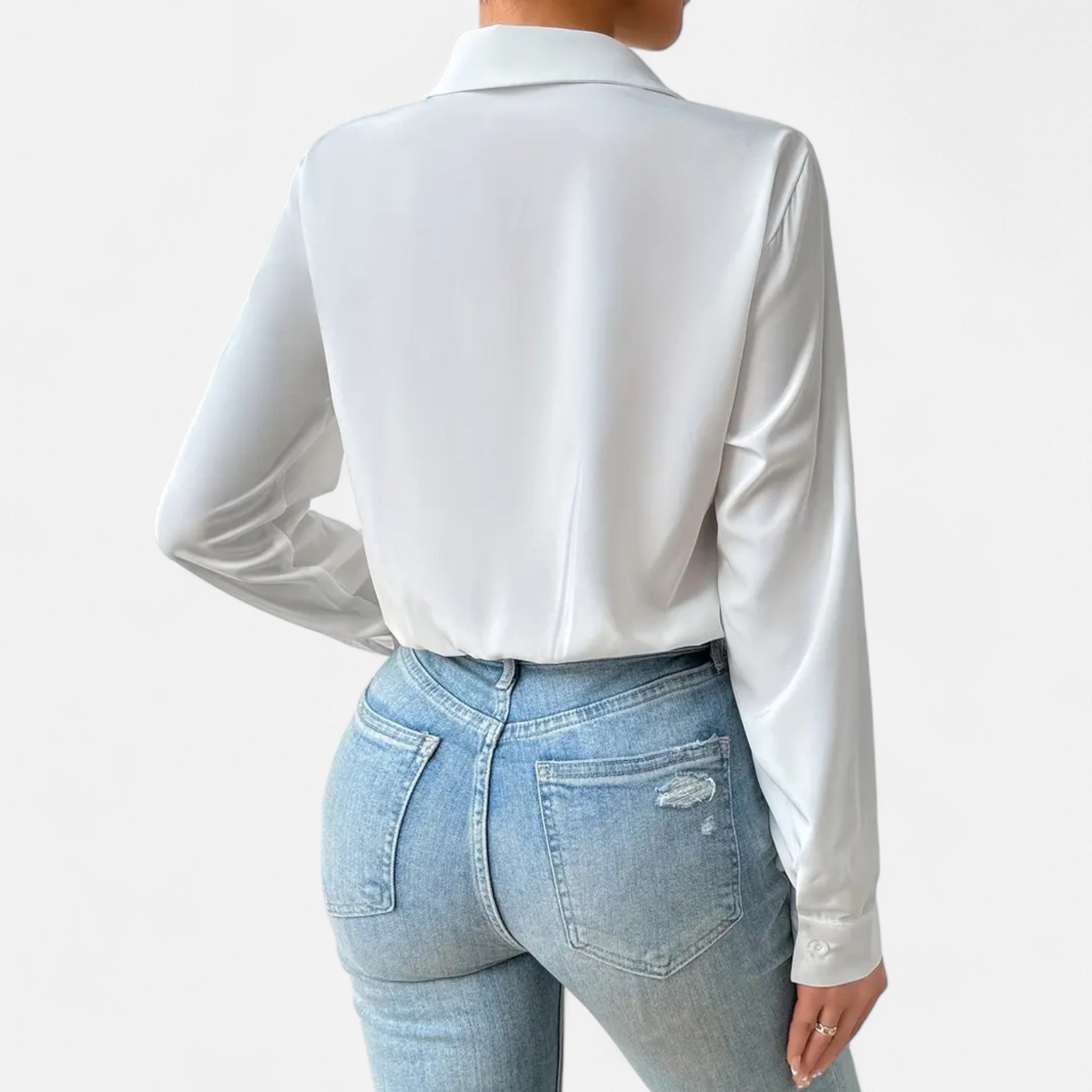 Cariova Mode | Women’s Long-Sleeve Blouse – Formal Elegance