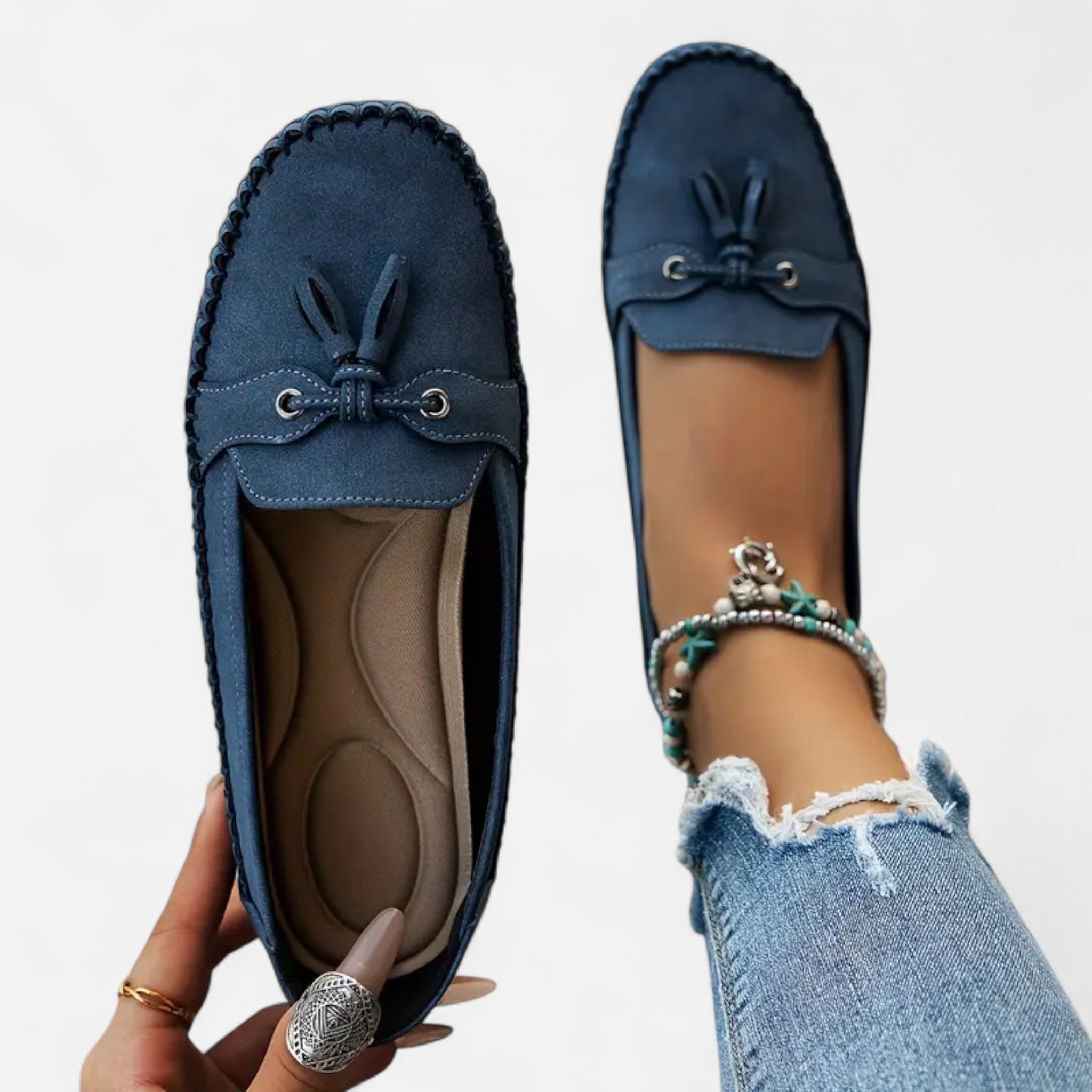 Cariova Mode | Women’s Bowknot Loafers – Timeless Elegance