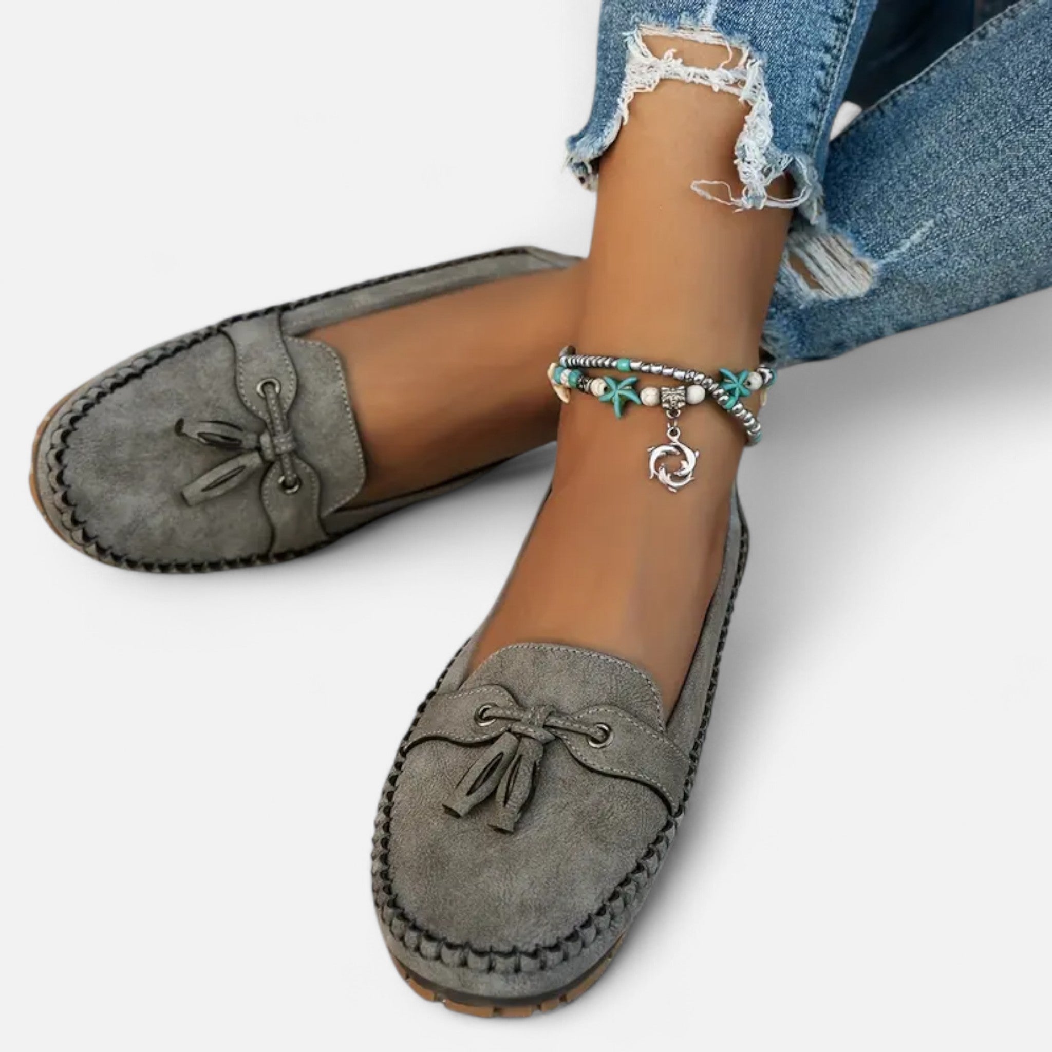 Cariova Mode | Women’s Bowknot Loafers – Timeless Elegance