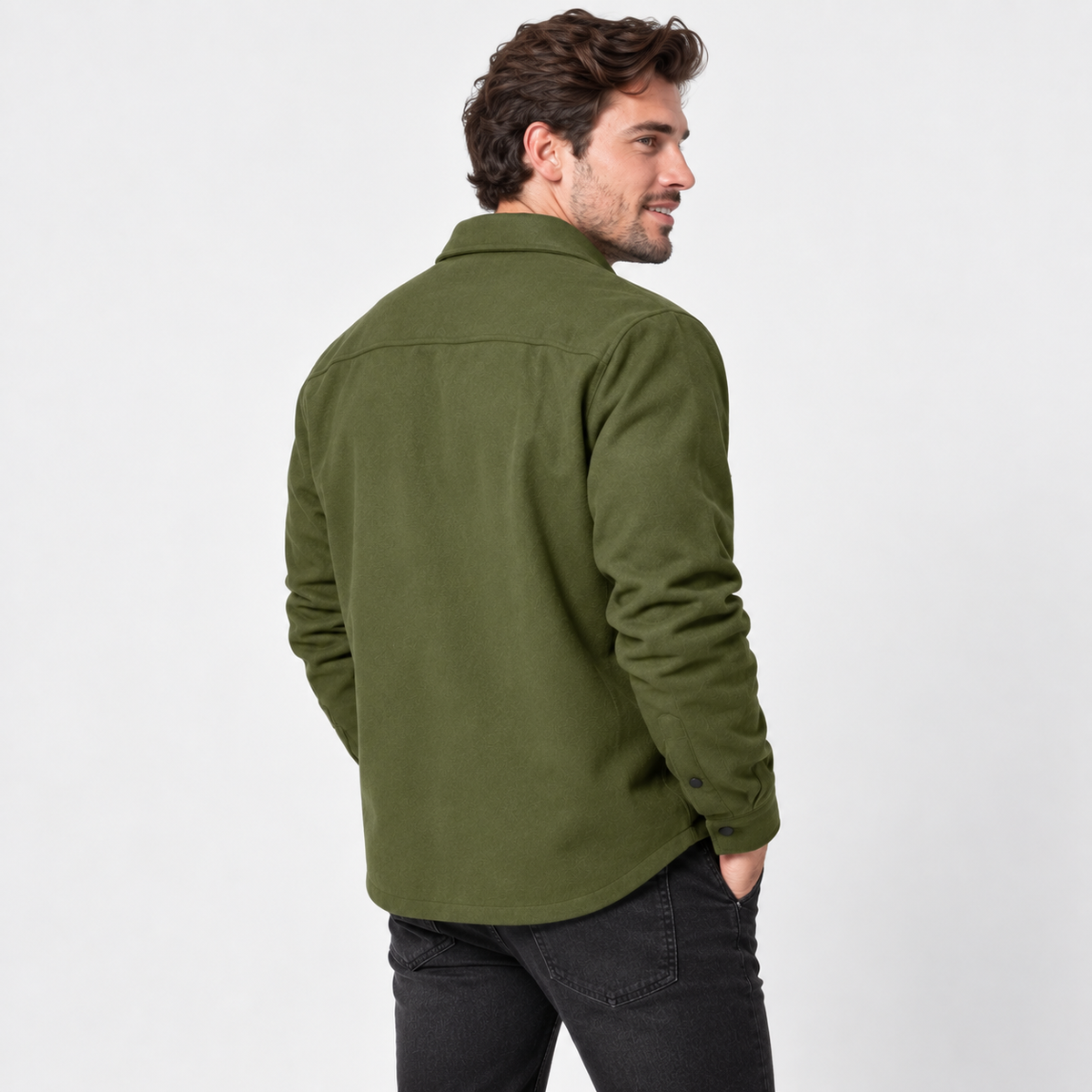 Cariova Mode I Men's Thickened Cardigan - Solid Color Style