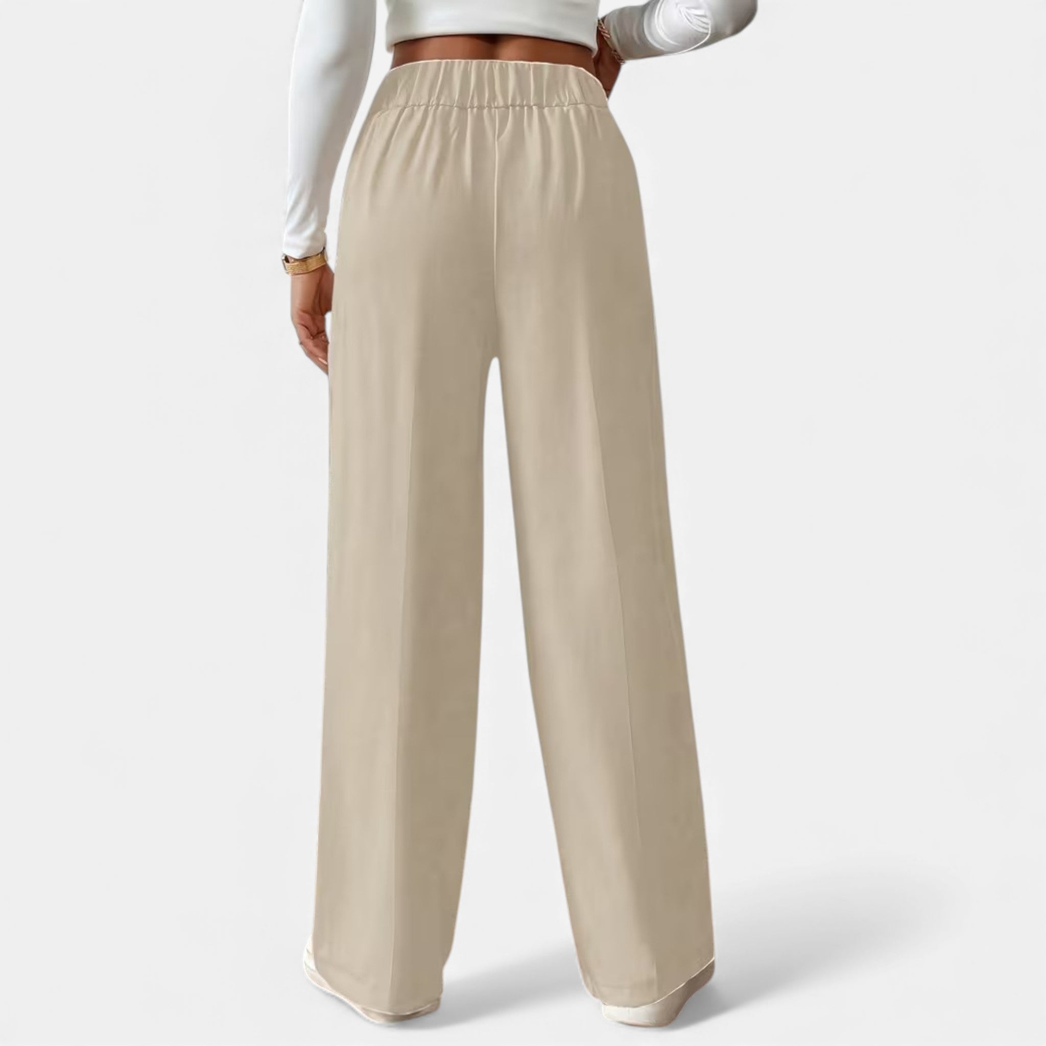 Cariova Mode | Women’s Riviera High-Waist Wide-Leg Trousers