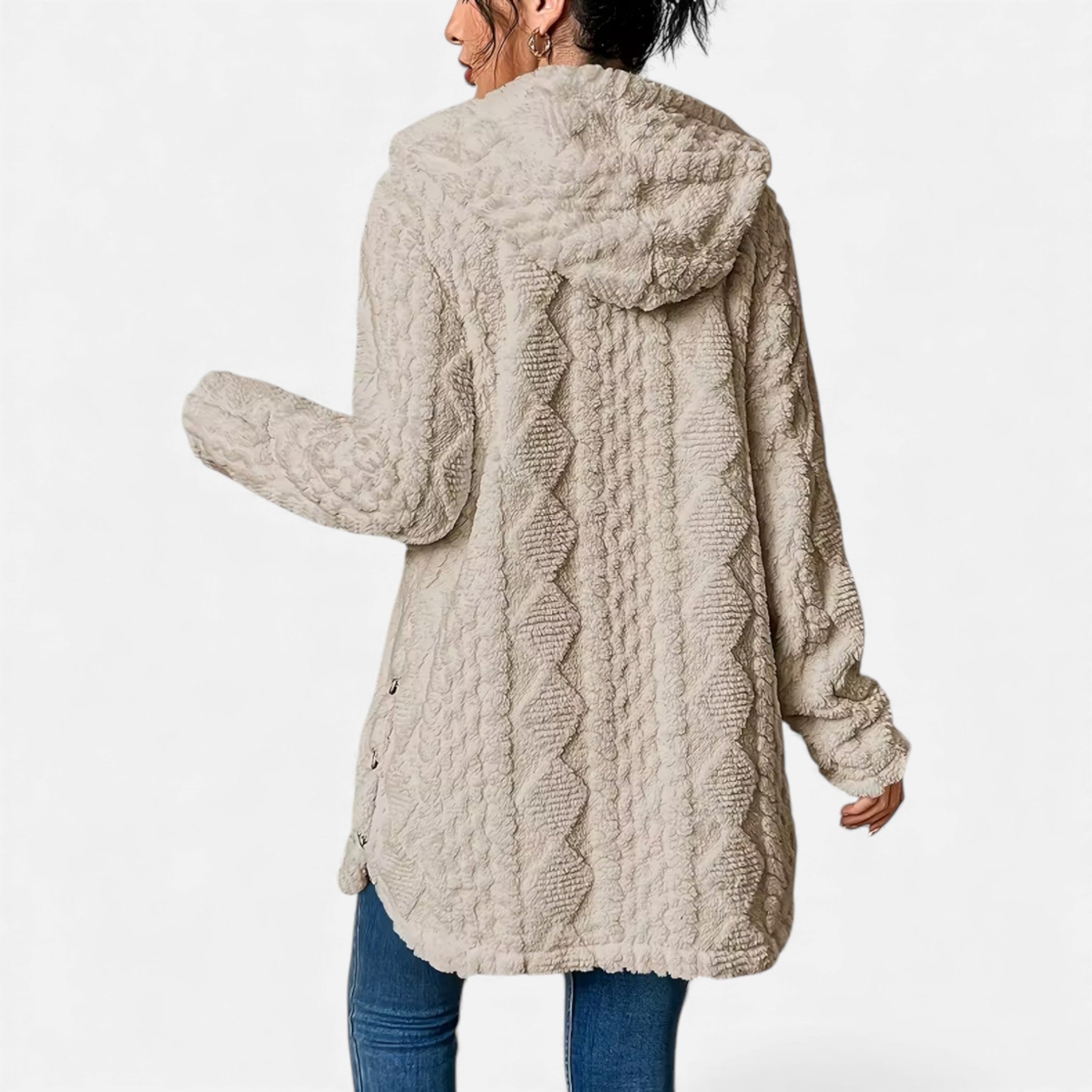 Cariova Mode | Women’s Heritage Jacquard Hooded Coat
