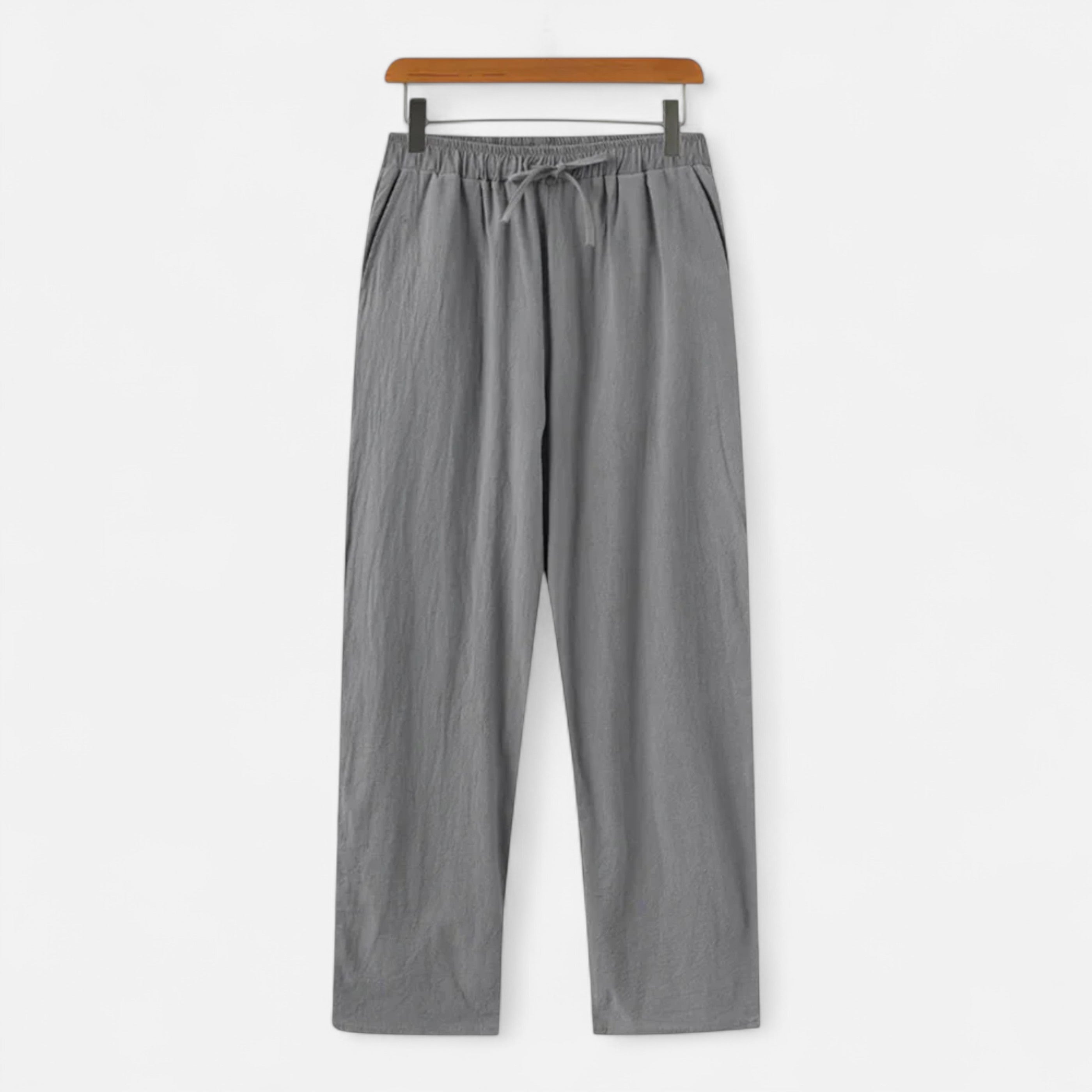 Cariova Mode | Men’s Linen Trousers – Riviera Relaxed Fit