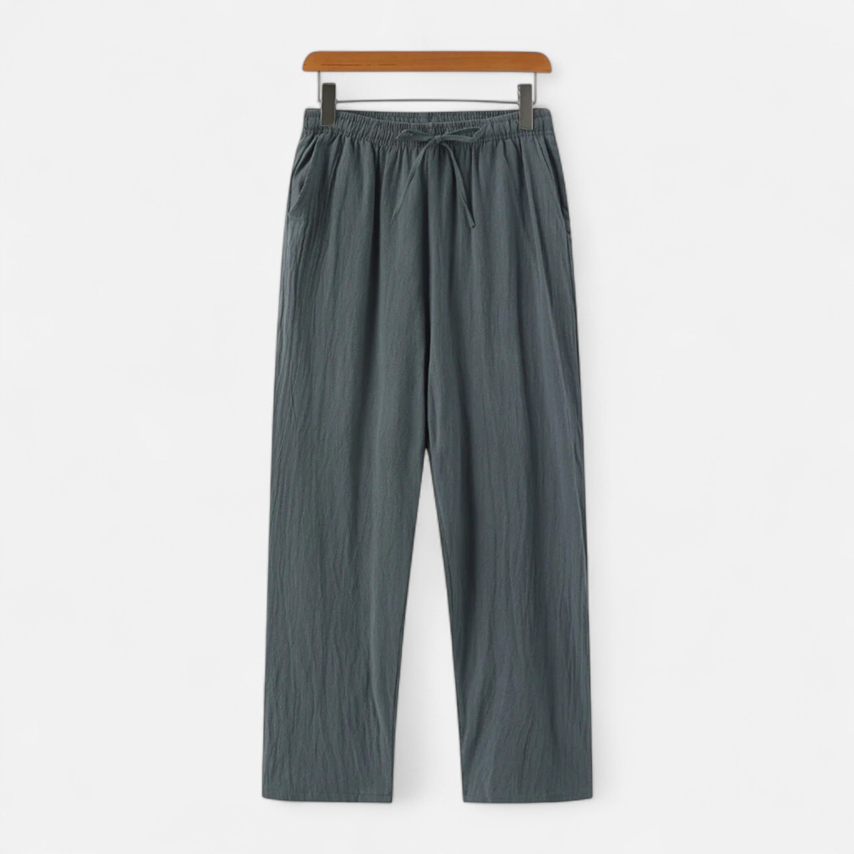 Cariova Mode | Men’s Linen Trousers – Riviera Relaxed Fit