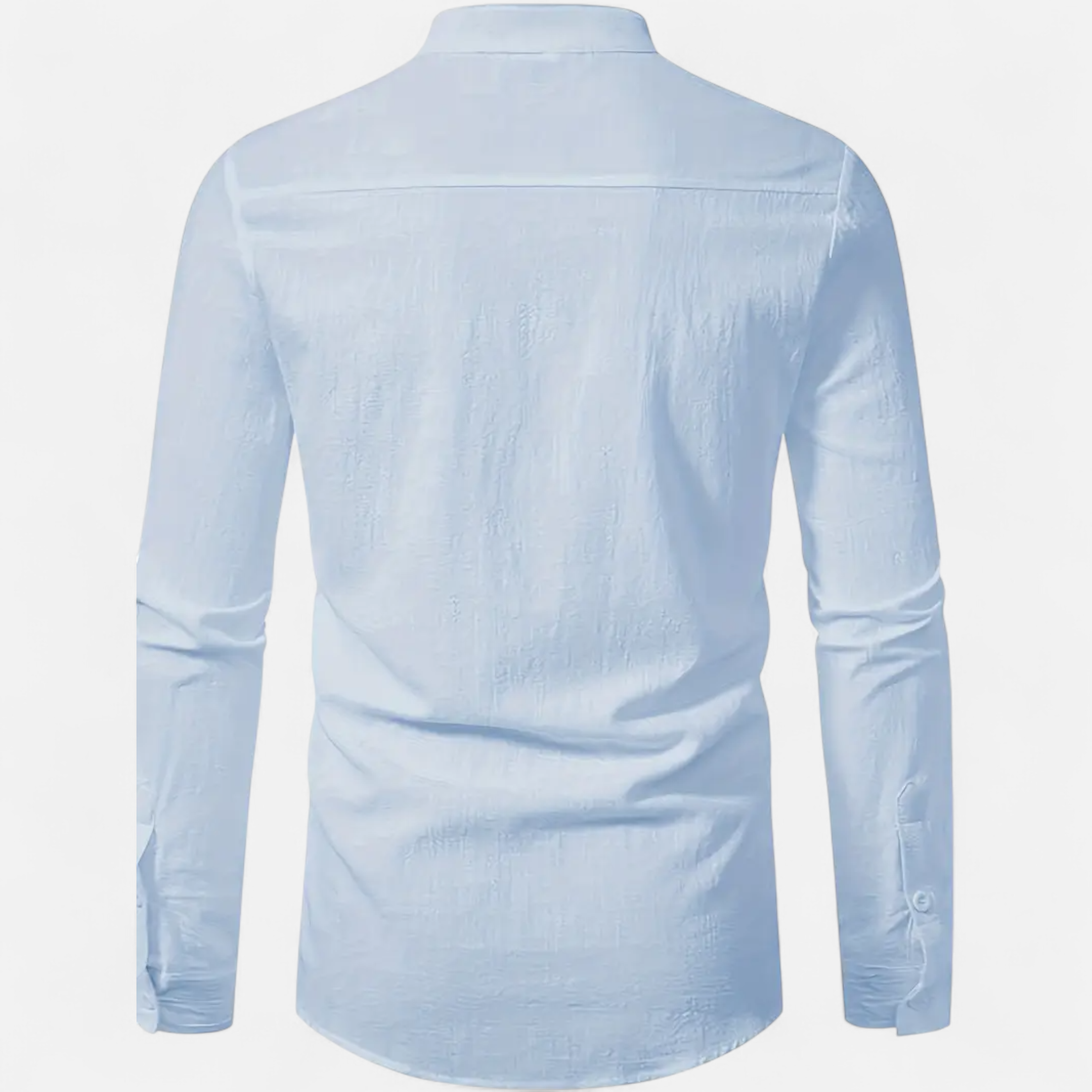 Cariova Mode | Men’s Linen Henley Shirt – Riviera Leisure