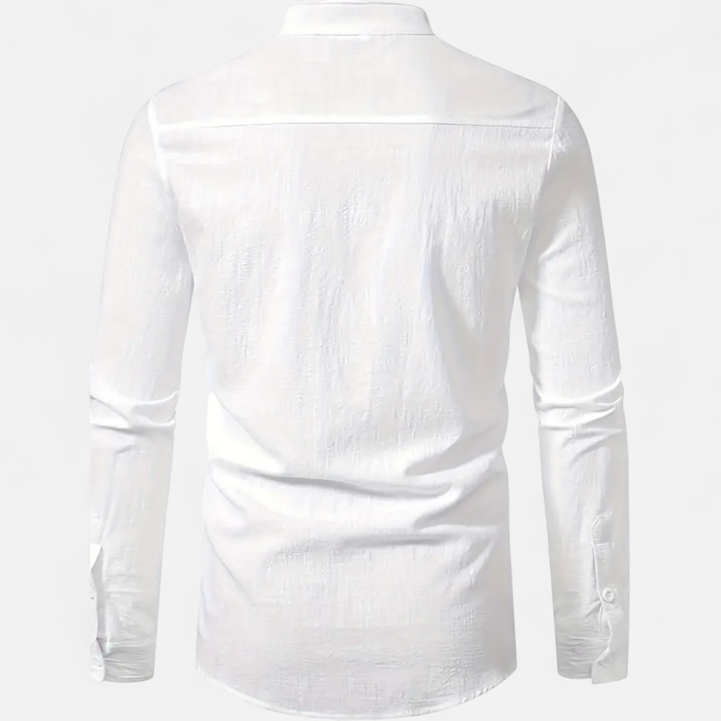 Cariova Mode | Men’s Linen Henley Shirt – Riviera Leisure