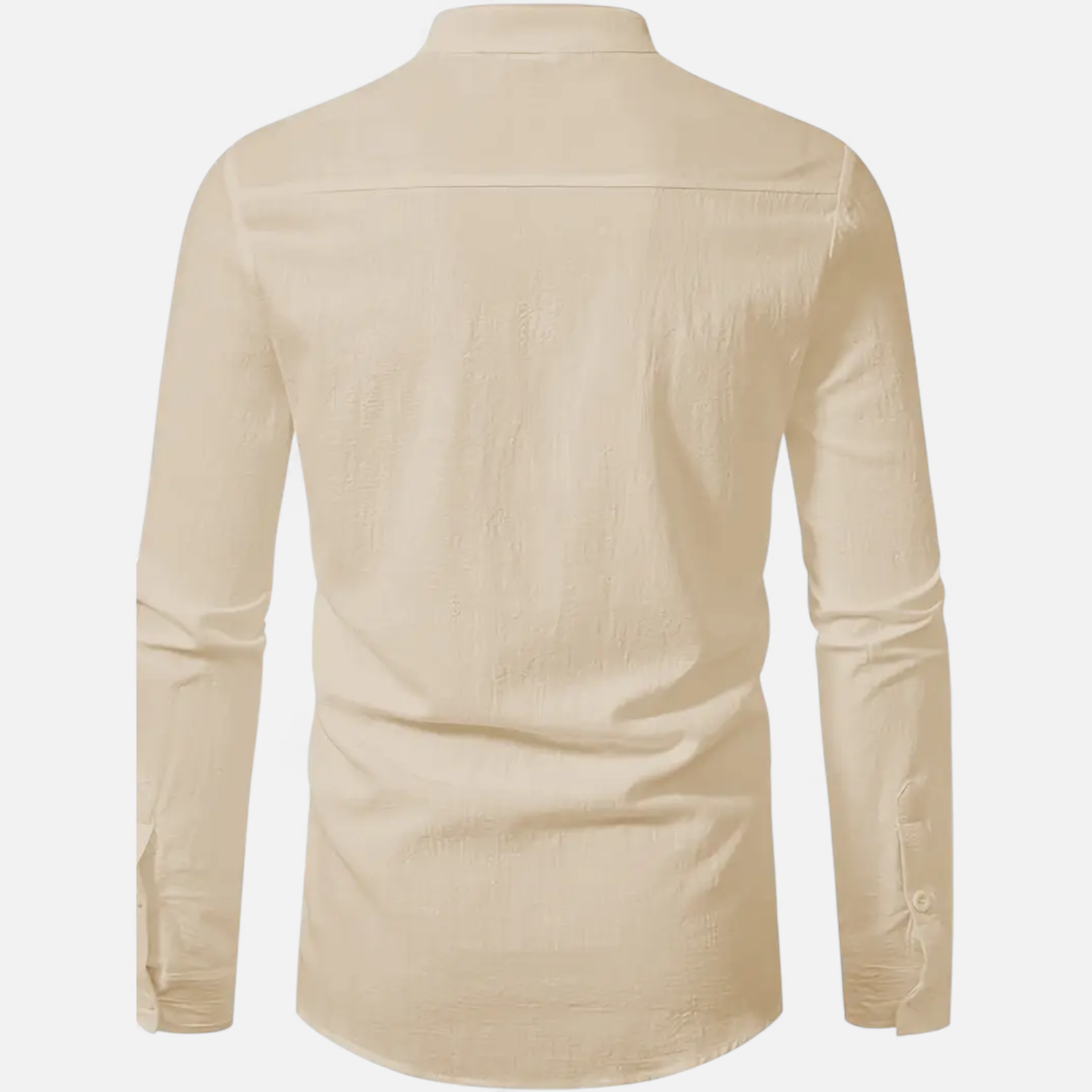 Cariova Mode | Men’s Linen Henley Shirt – Riviera Leisure