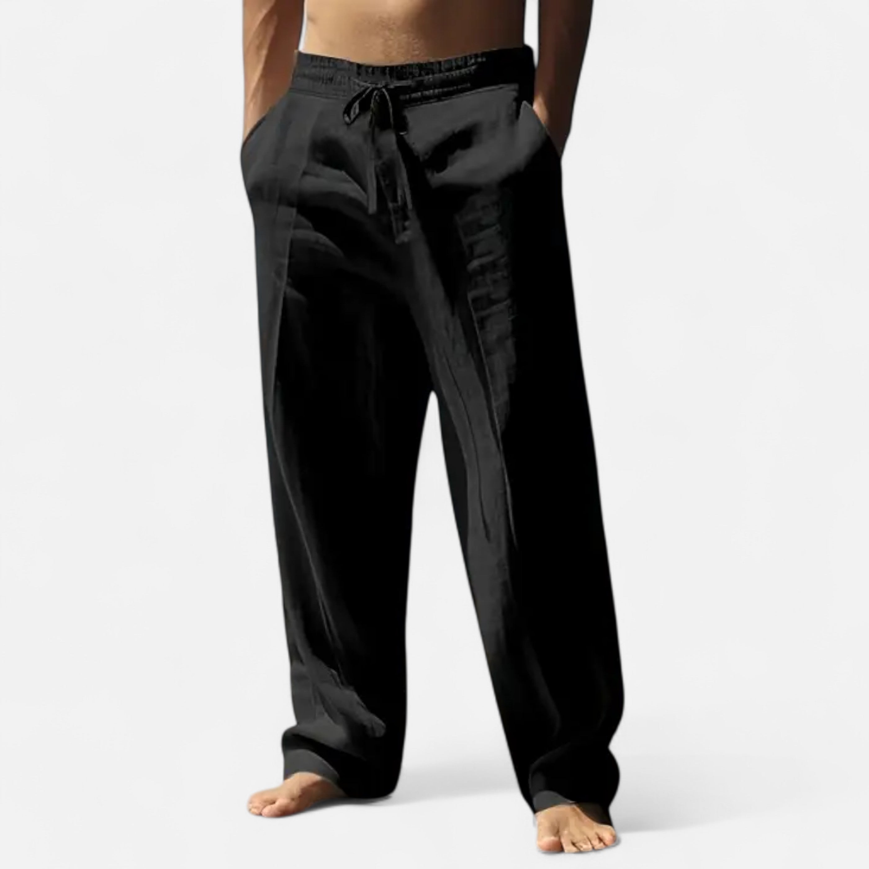 Cariova Mode | Men’s Linen Trousers – Riviera Leisure