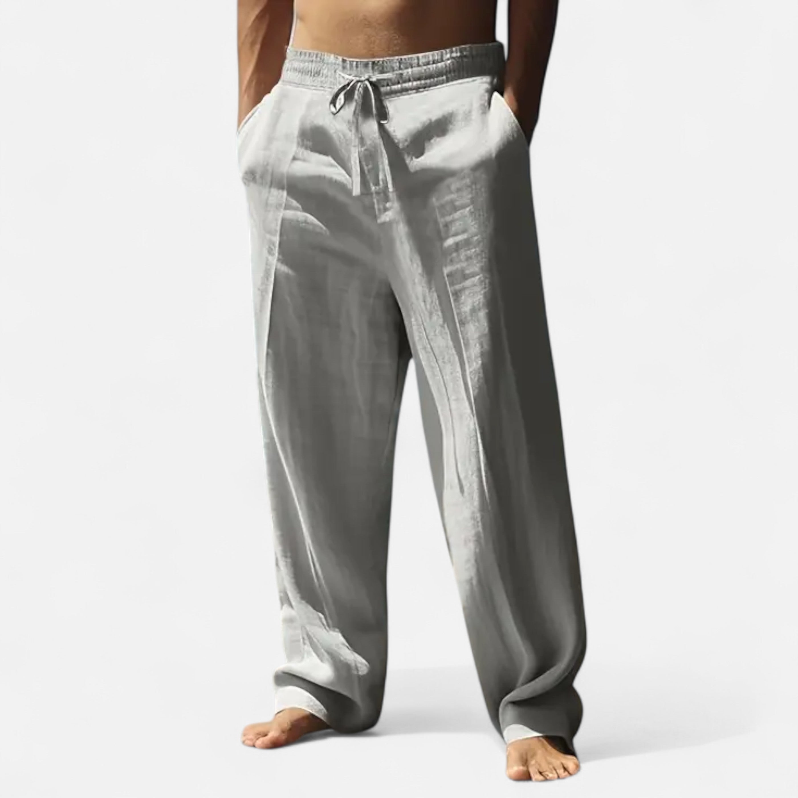 Cariova Mode | Men’s Linen Trousers – Riviera Leisure
