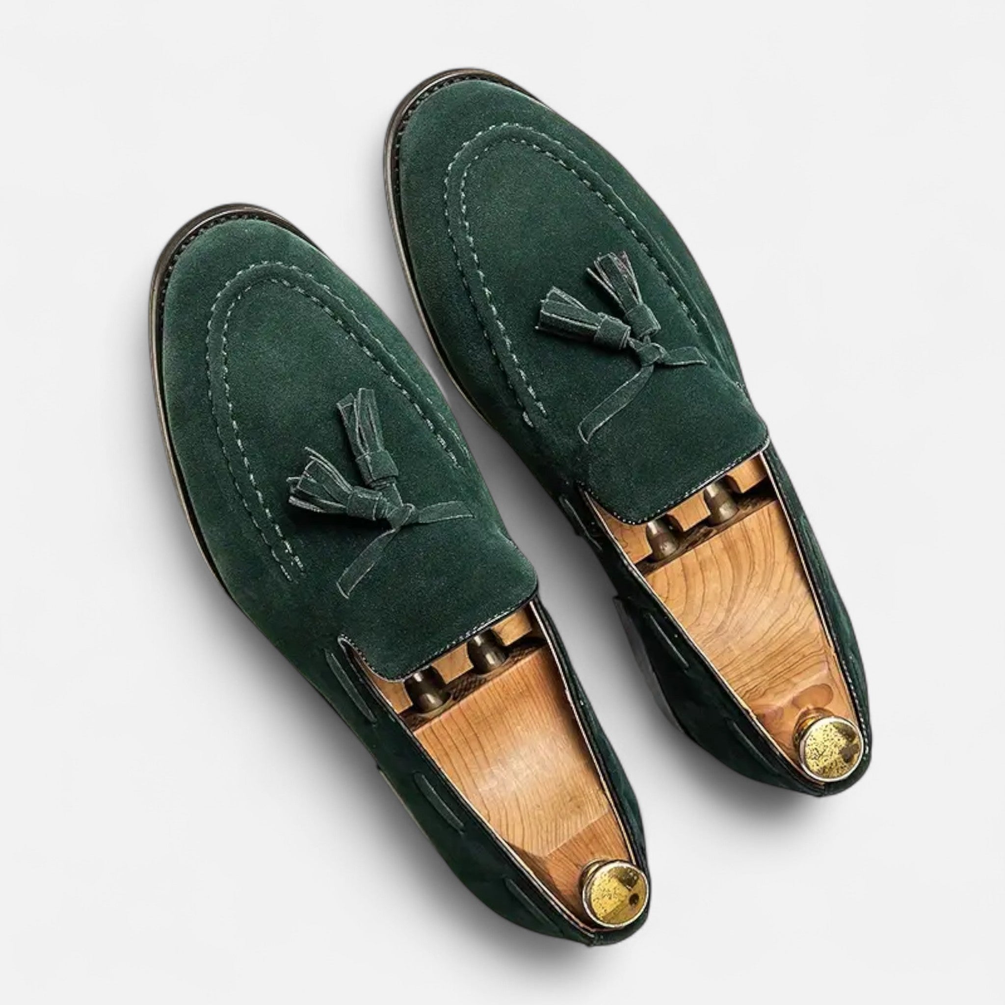 Cariova Mode | Men’s Classic Tassel Loafers – English Heritage