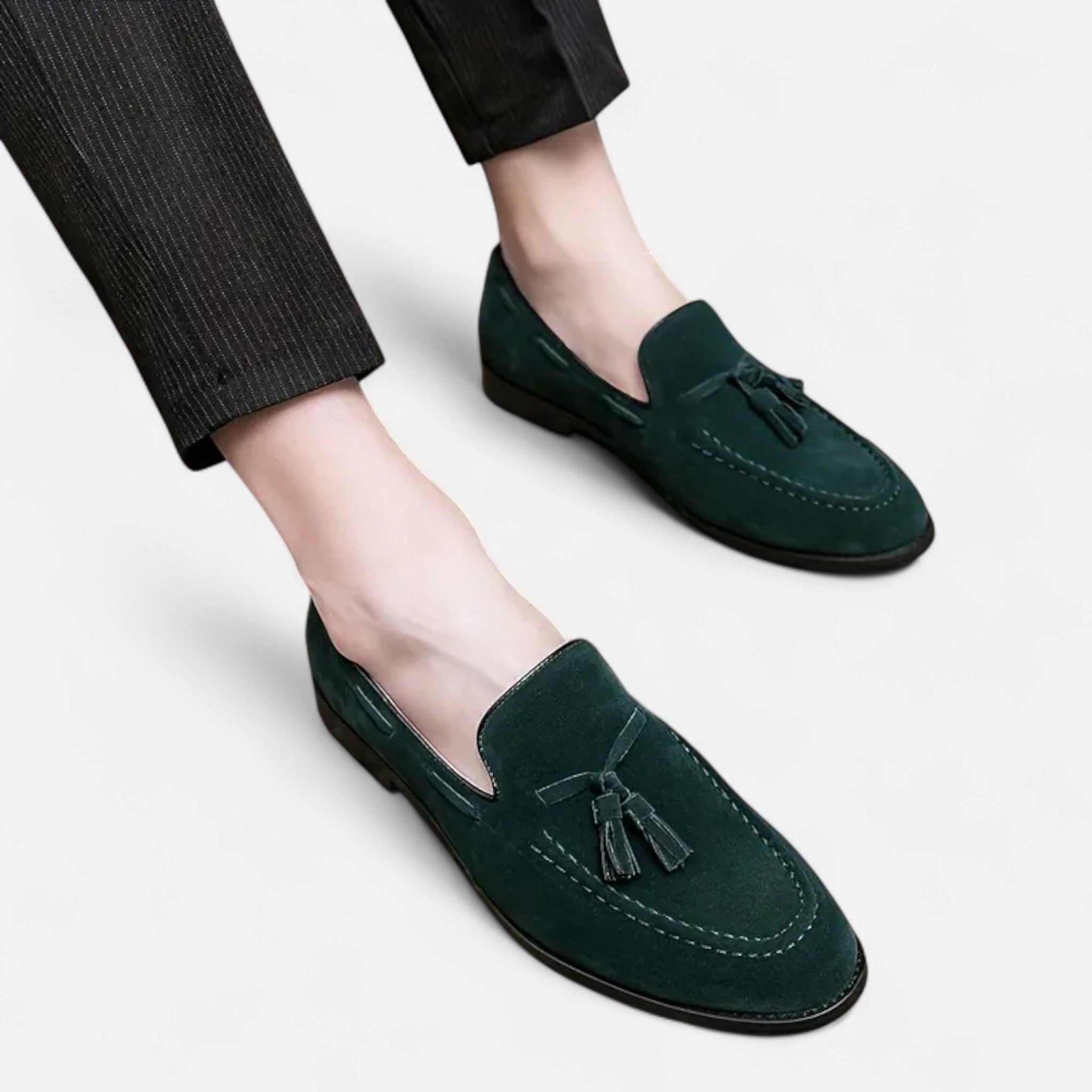 Cariova Mode | Men’s Classic Tassel Loafers – English Heritage