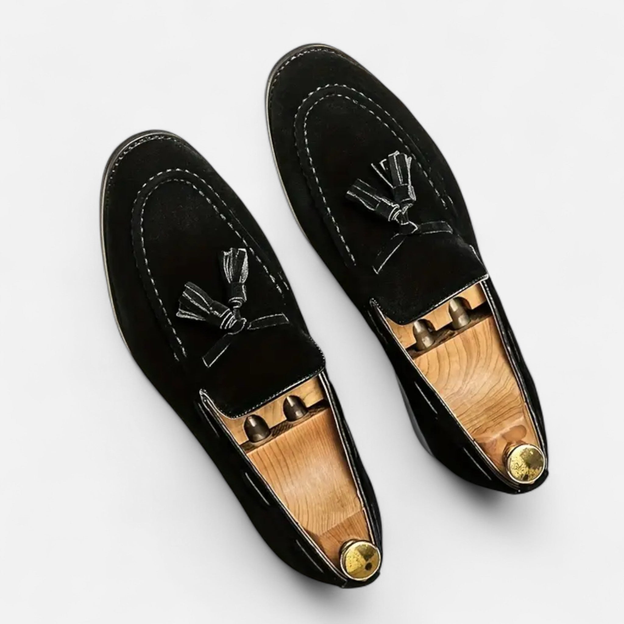 Cariova Mode | Men’s Classic Tassel Loafers – English Heritage