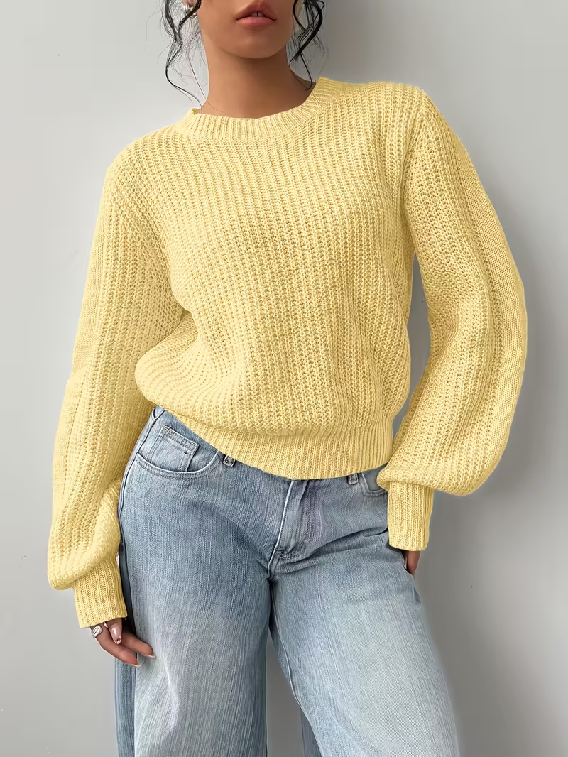 Cariova Mode | Women's Round Neck Sweater