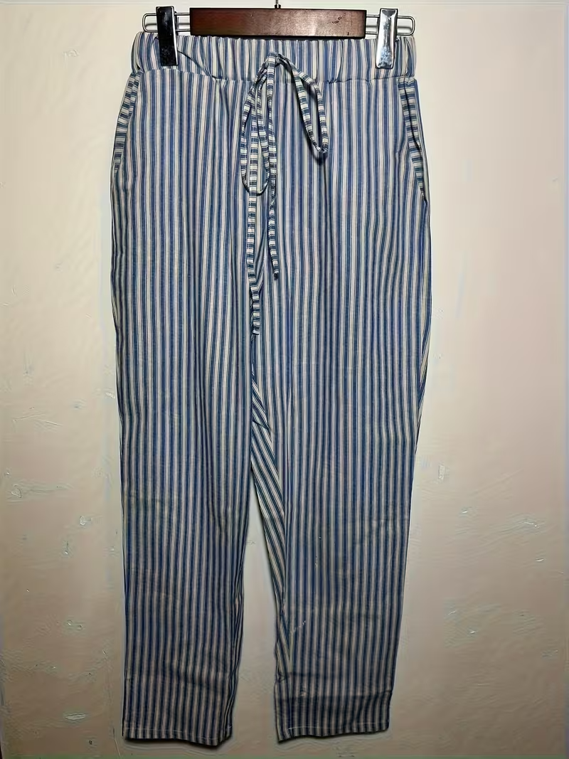Cariova Mode I Women's Striped Casual Pants