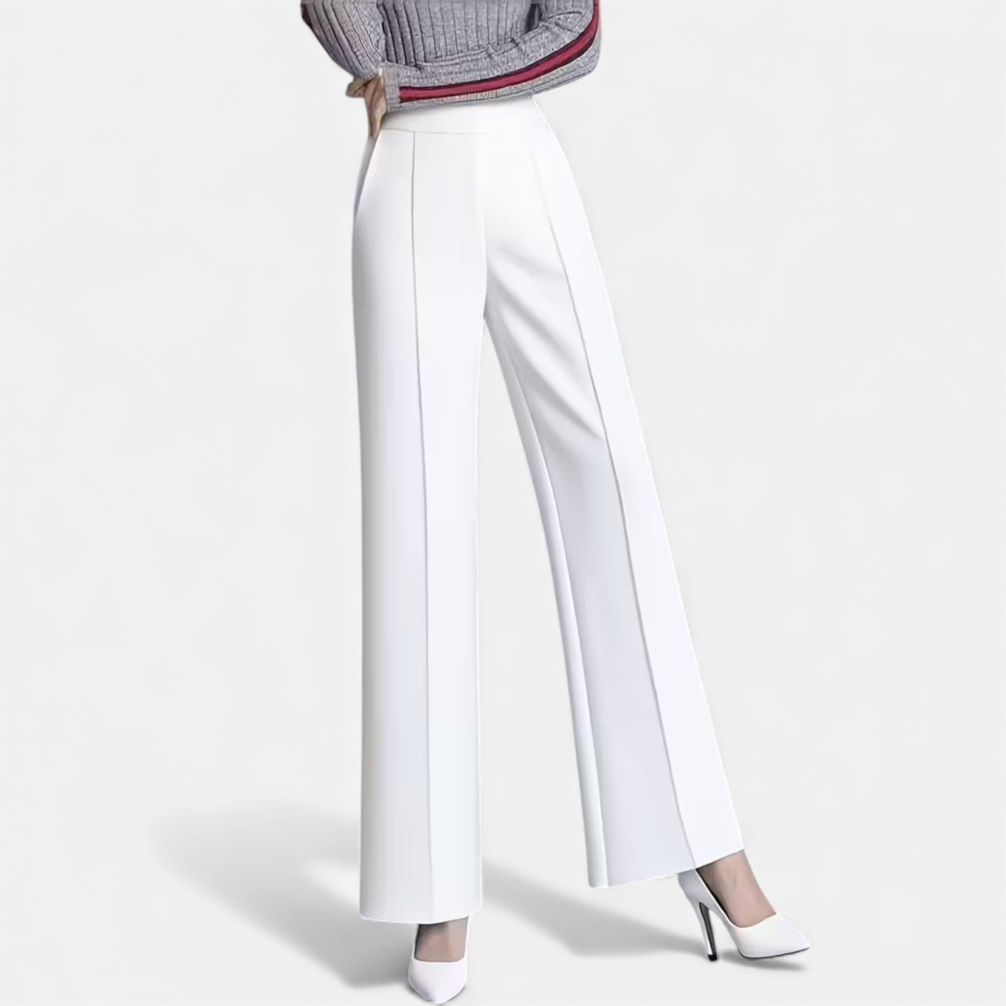 Cariova Mode | Women’s Heritage High-Waist Wide-Leg Trousers