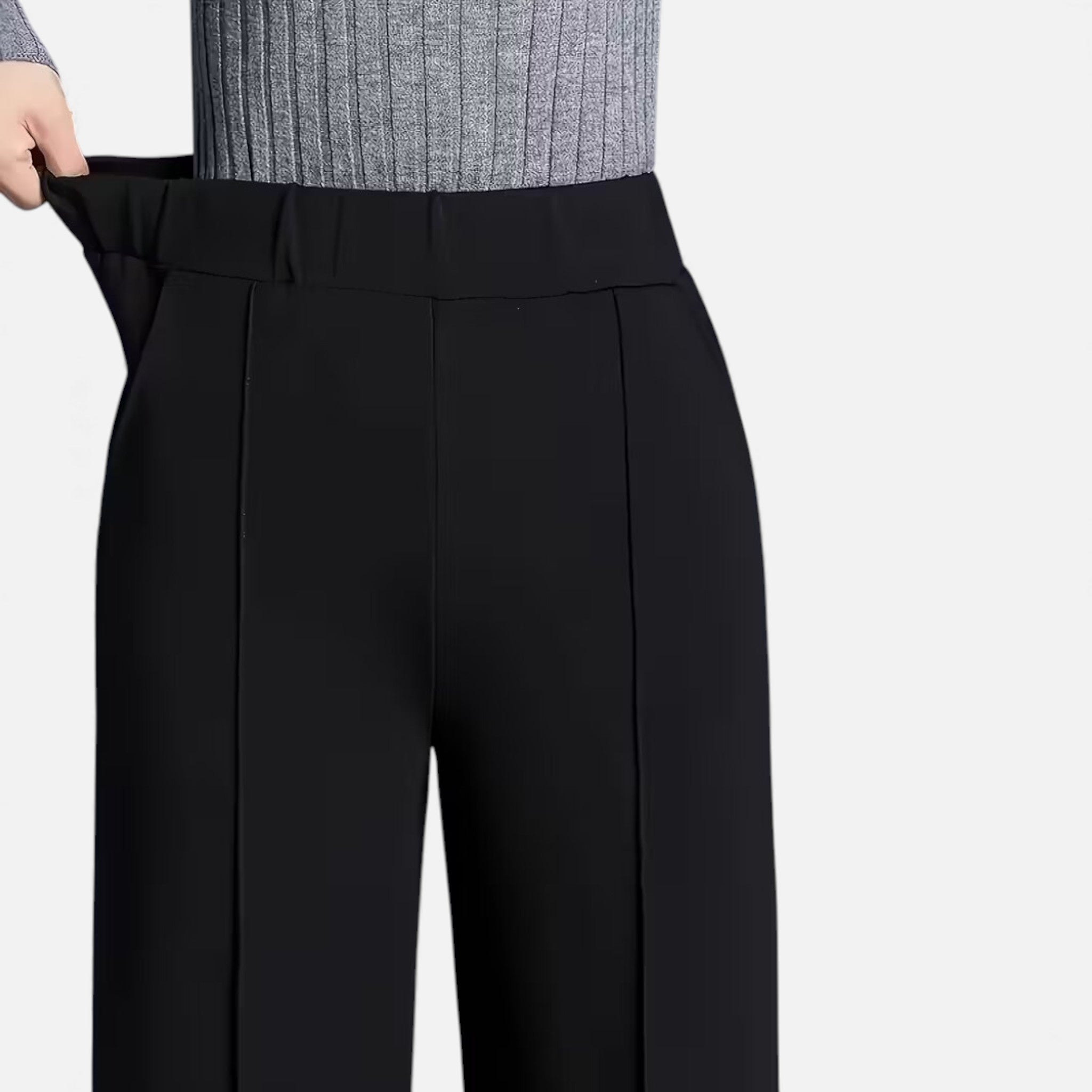Cariova Mode | Women’s Heritage High-Waist Wide-Leg Trousers