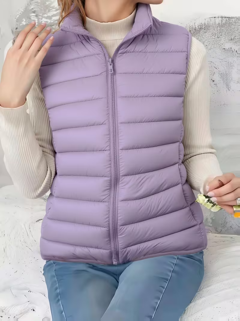 Cariova Mode | Lightweight Sleeveless Puffer Gilet