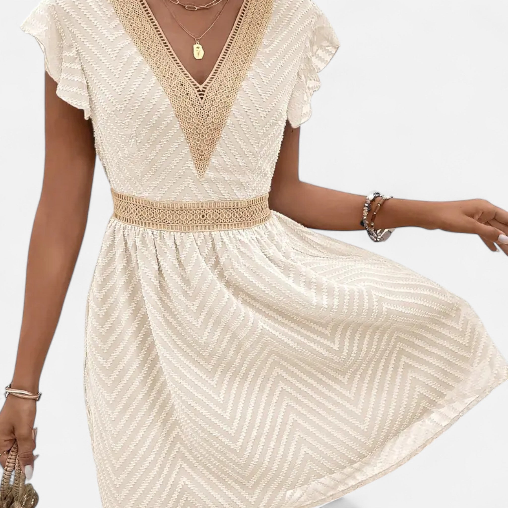 Cariova Mode | Women’s Sleeveless Dress – Timeless Chic