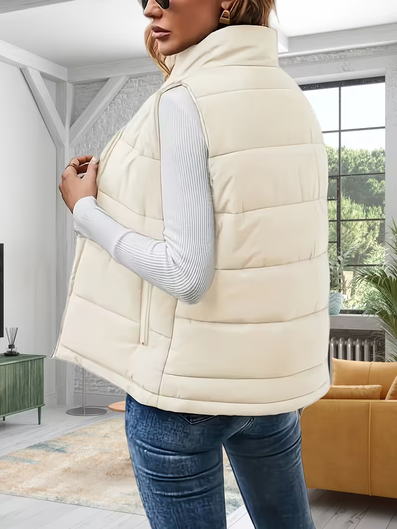Cariova Mode | Women's Padded Sleeveless Vest