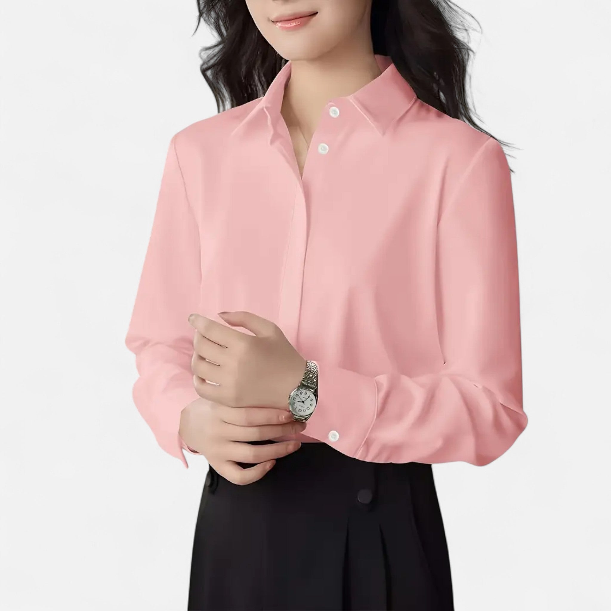 Cariova Mode | Women’s Long-Sleeve Blouse – Timeless Elegance