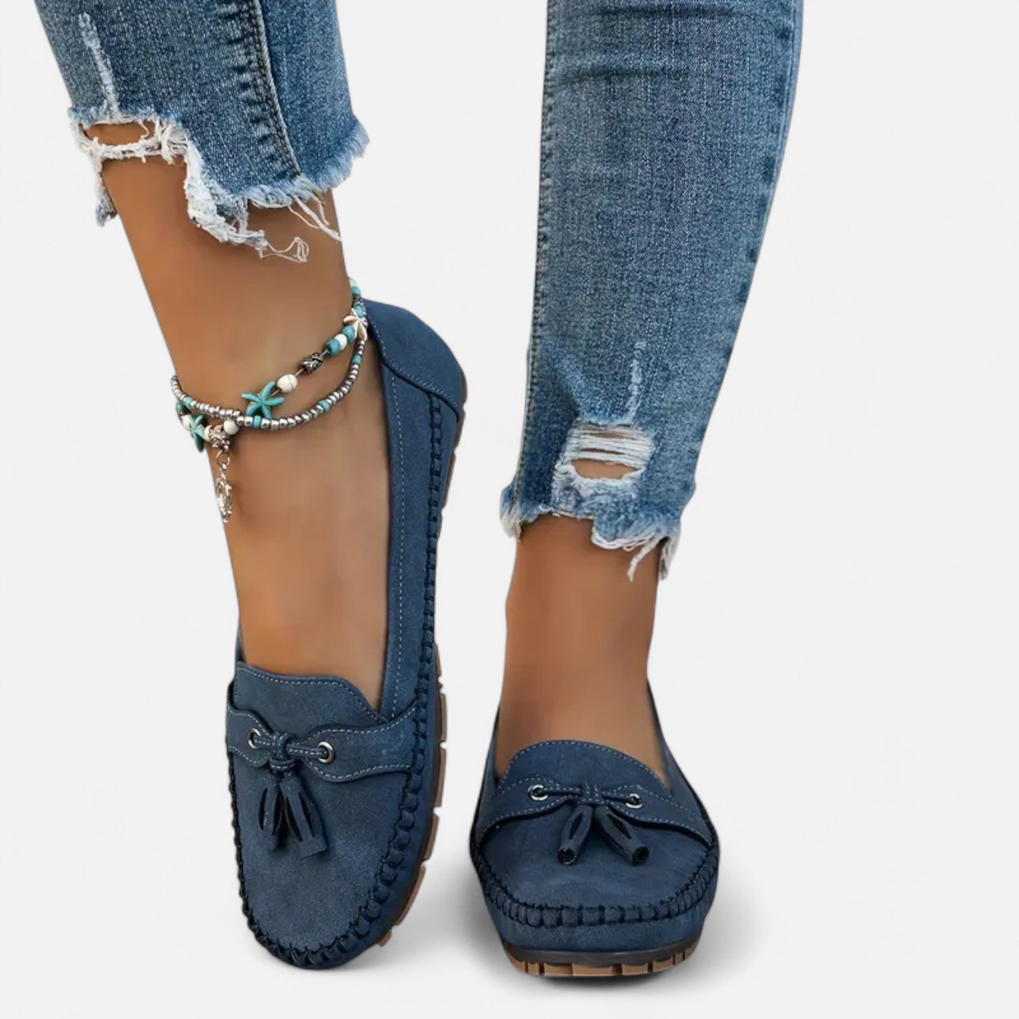 Cariova Mode | Women’s Bowknot Loafers – Timeless Elegance