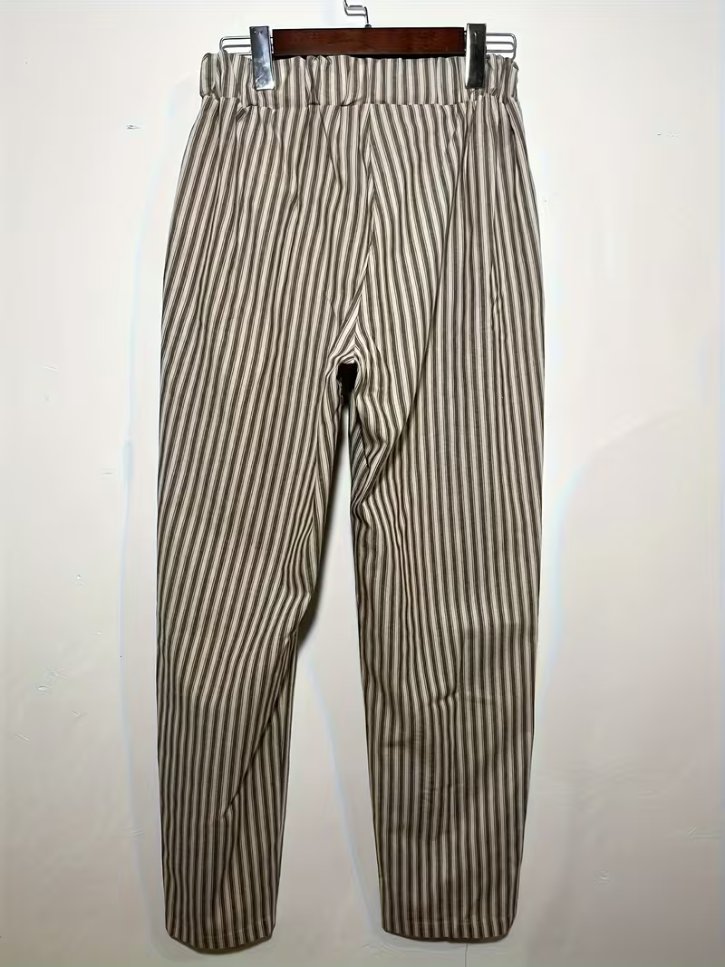 Cariova Mode I Women's Striped Casual Pants