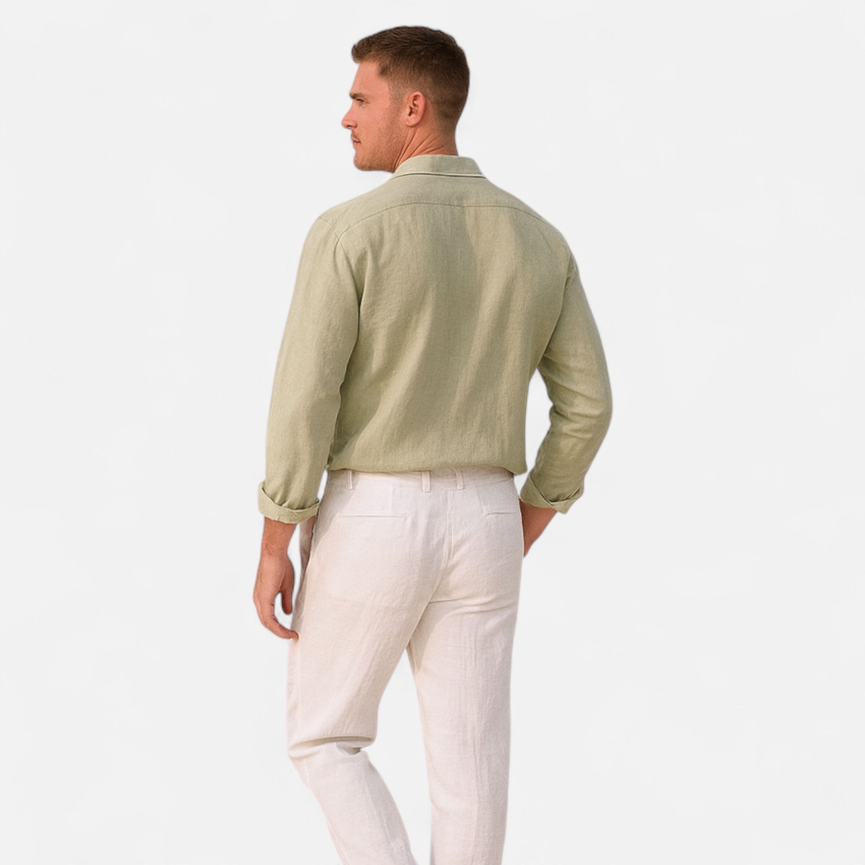 Cariova Mode | Men’s Linen Shirt – Timeless Riviera Style