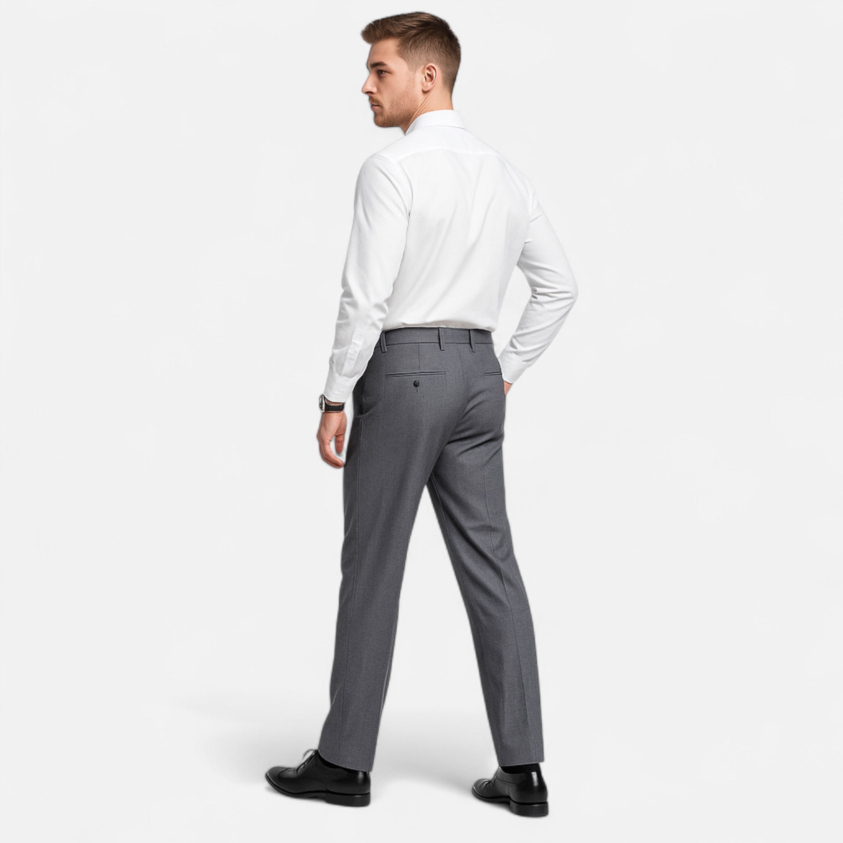 Cariova Mode | Men’s Classic Dress Trousers – Old Money Elegance