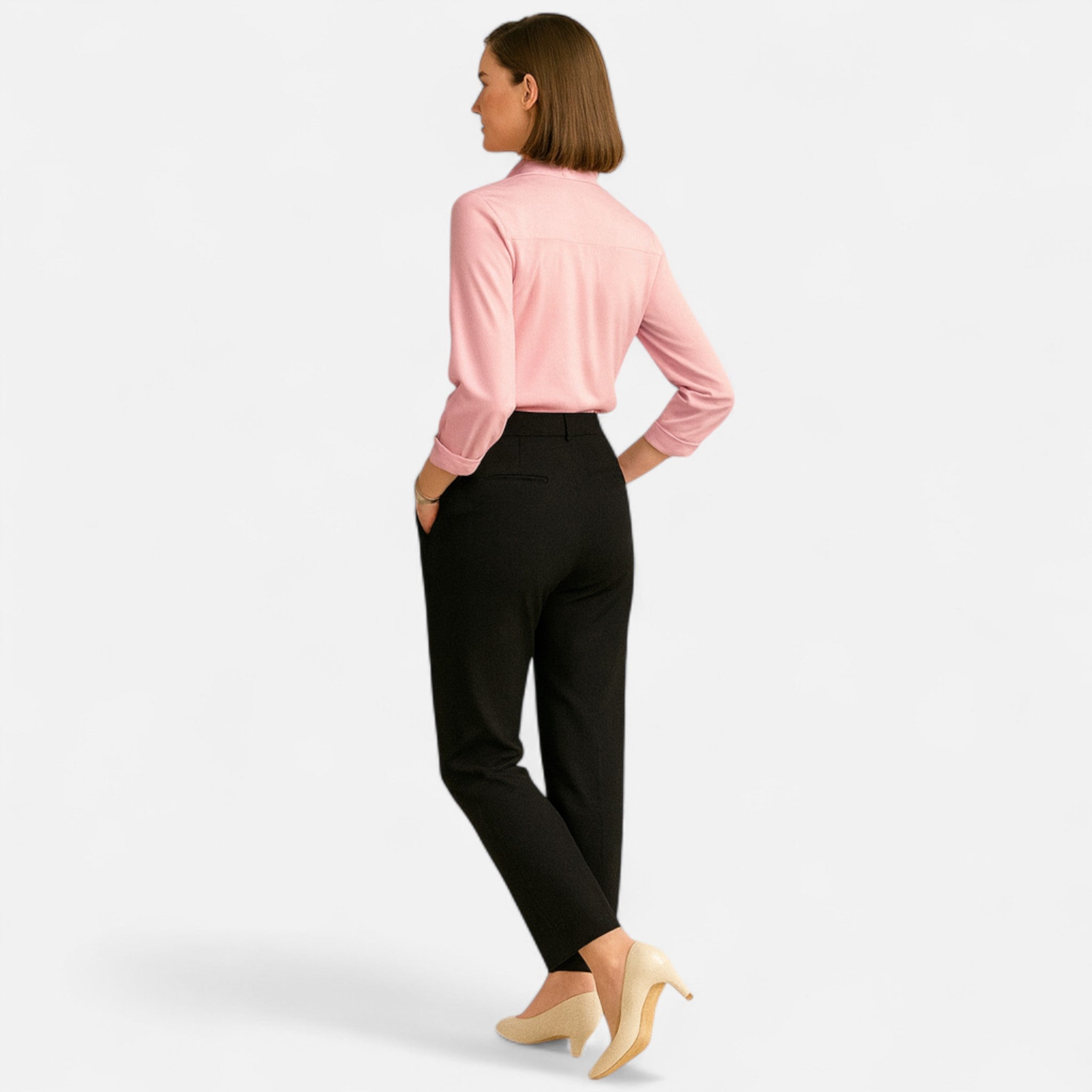 Cariova Mode | Women’s Long-Sleeve Office Blouse – Timeless Elegance