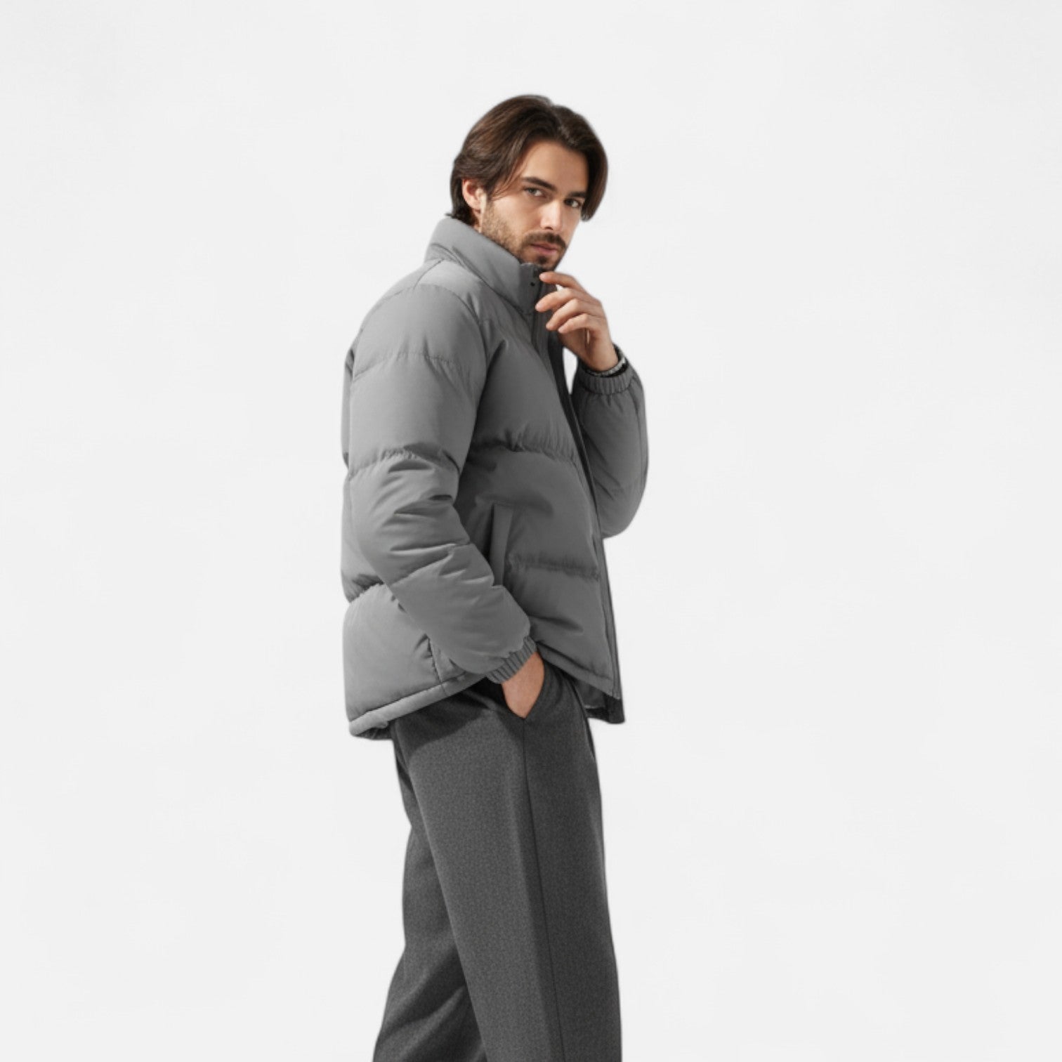 Cariova Mode | Men’s Puffer Jacket Oversize Winter Heritage