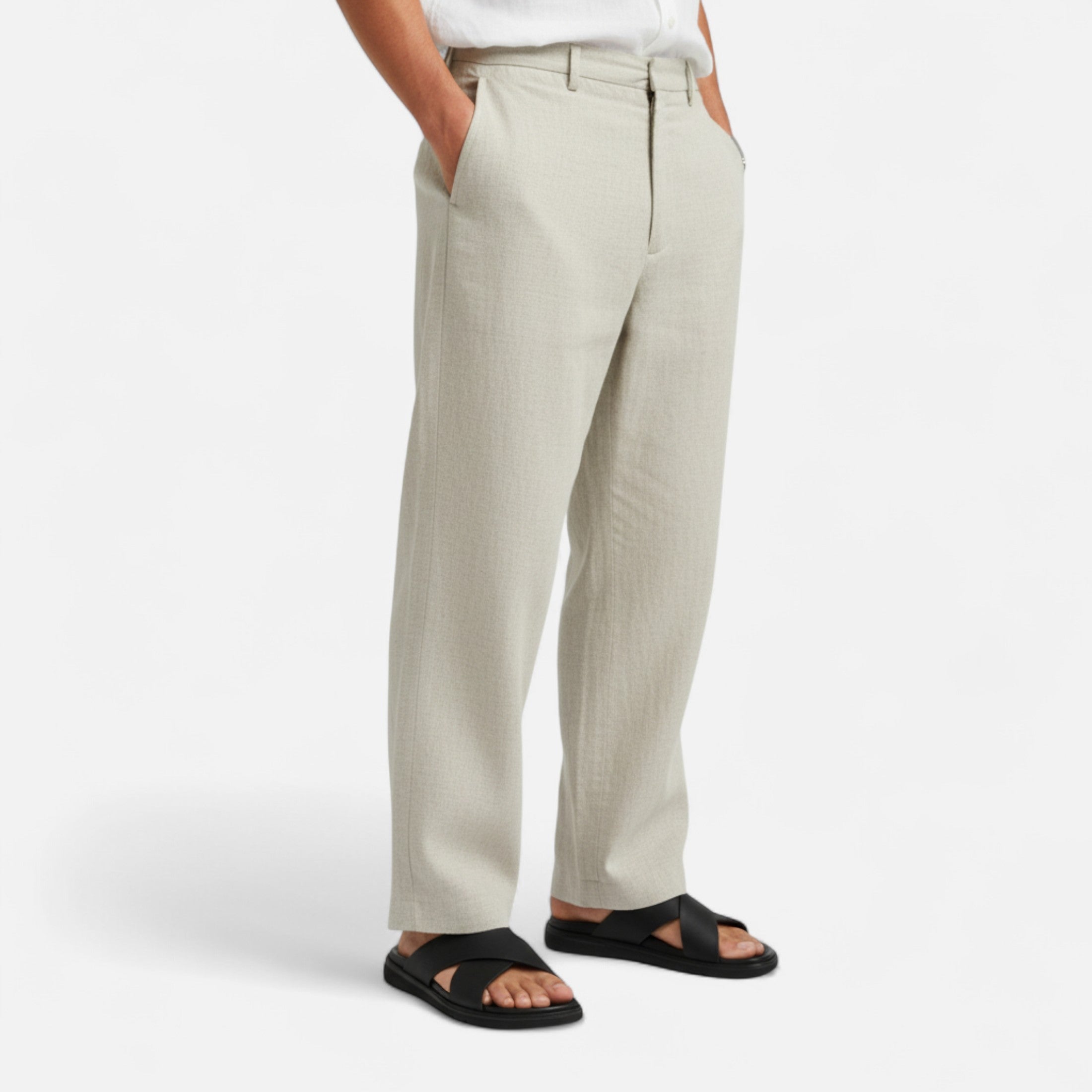 Cariova Mode | Men’s Cross-Strap Sandals – Riviera Comfort