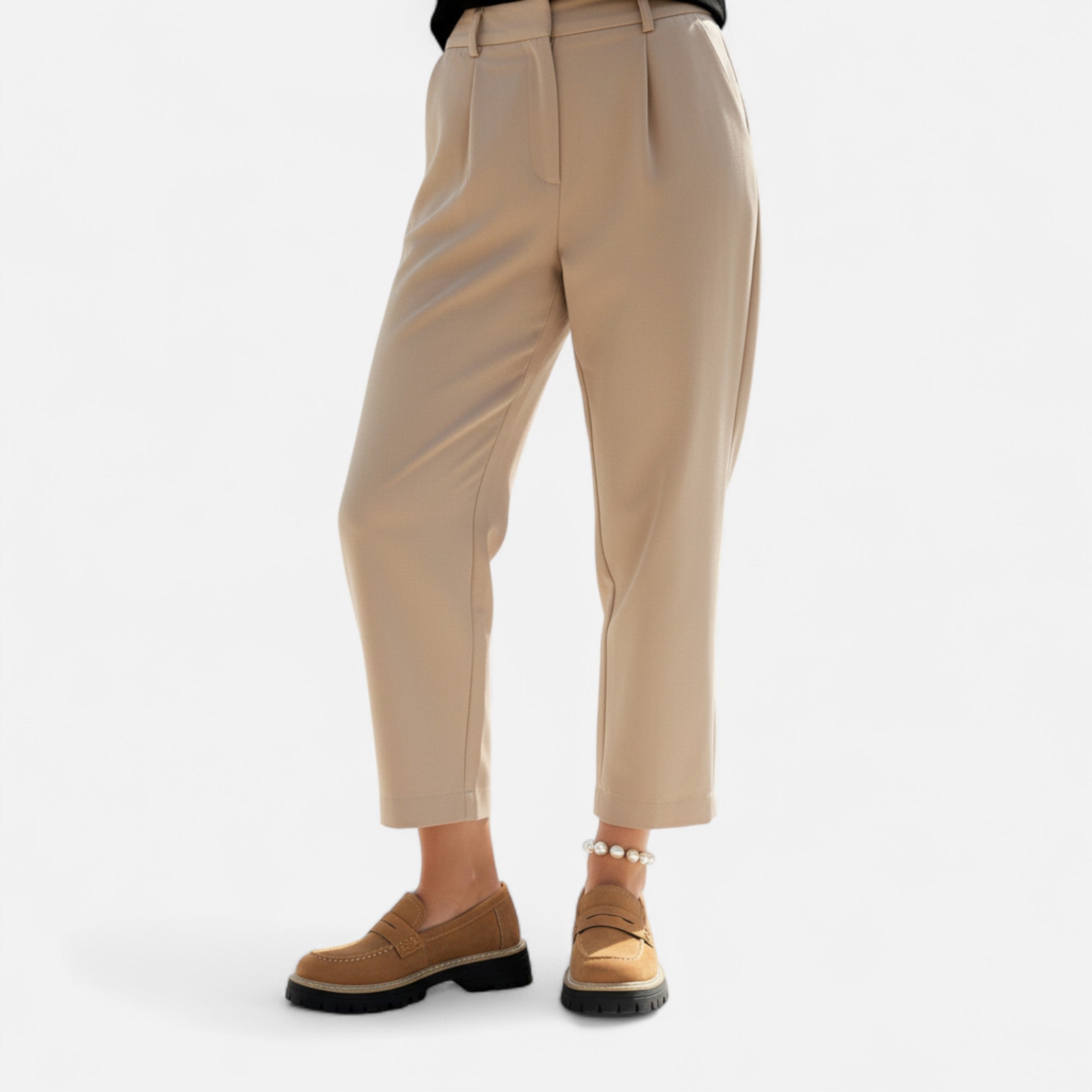 Cariova Mode | Women’s Retro Chunky Loafers – Heritage Edge