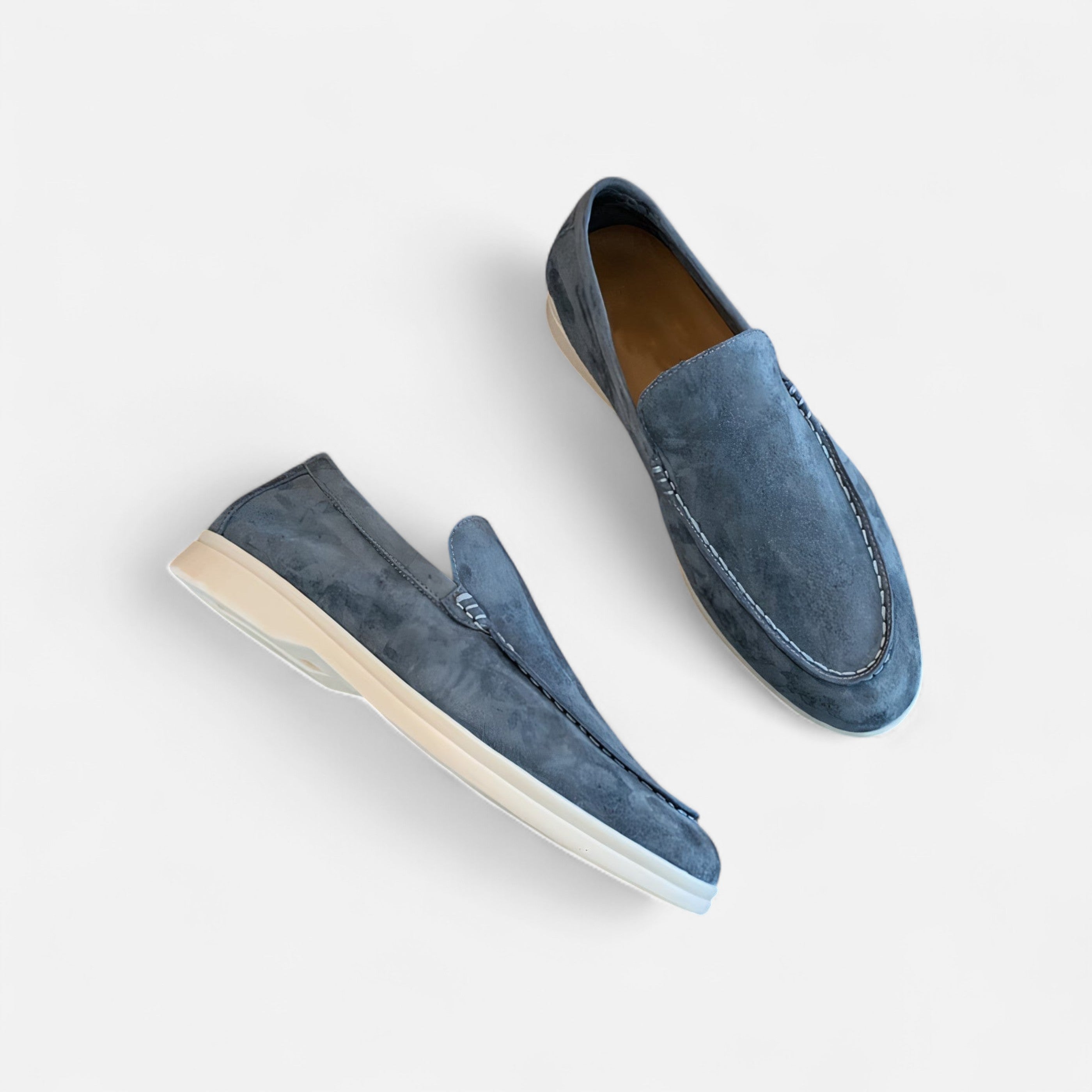 Cariova Mode | Vintage Men’s Leather Loafers – Heritage Craft